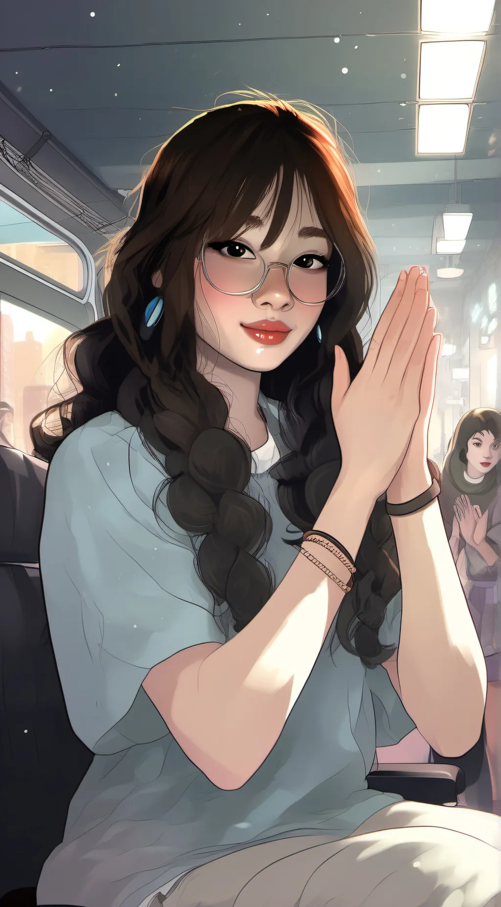 ai character: Lisa background