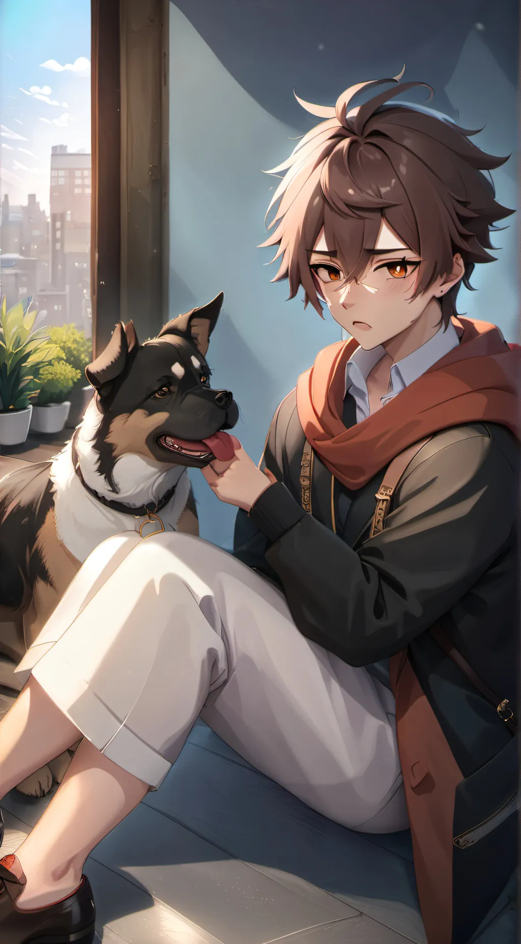 ai character: James  background