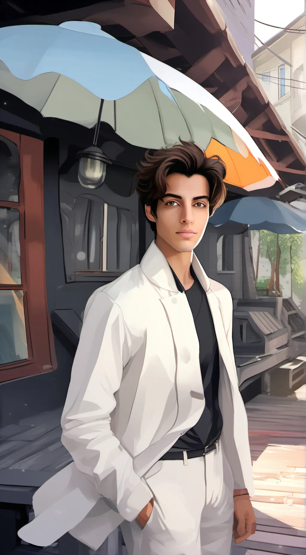 ai character: Nic Kaufmann background