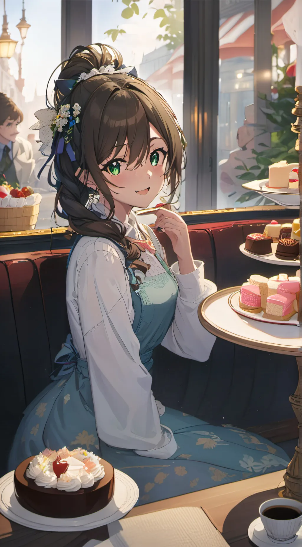 ai character: Charlotte background