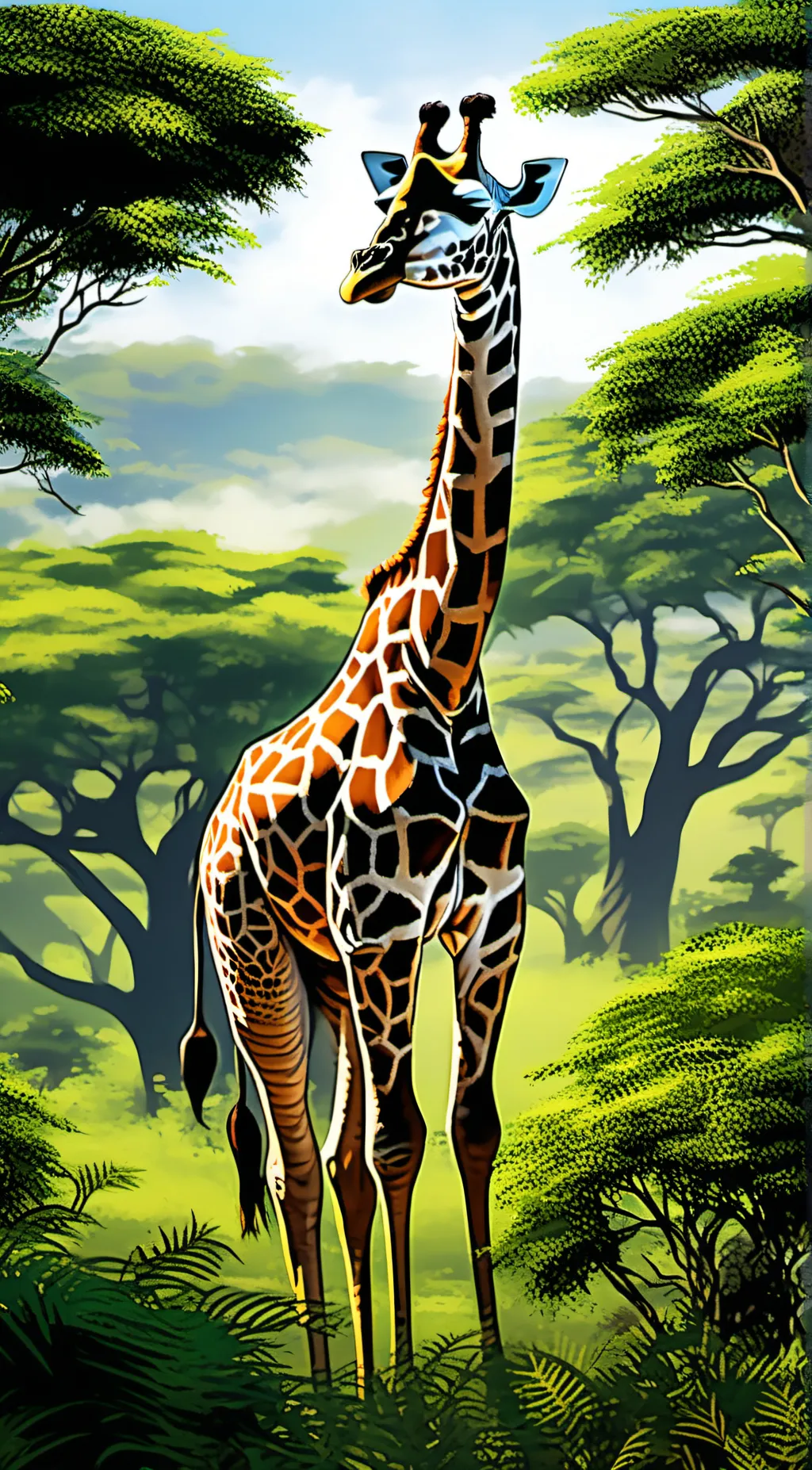 ai character: Rose background