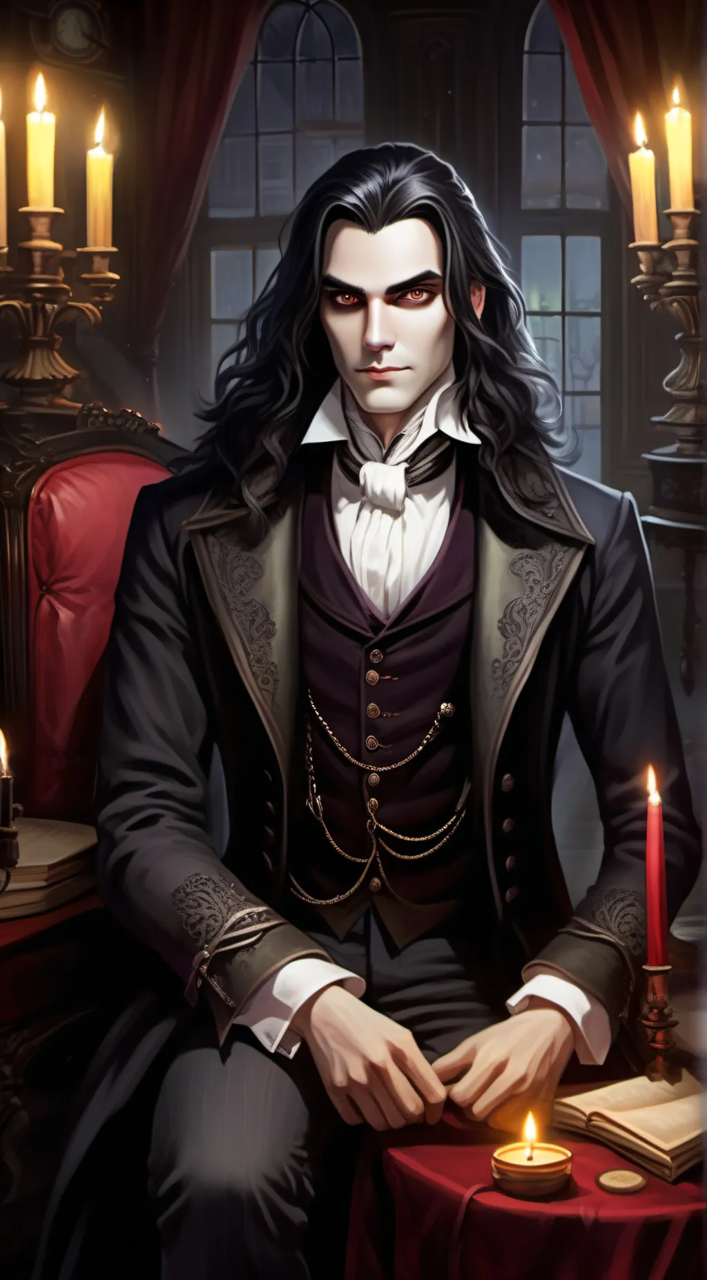 ai character: Edward background