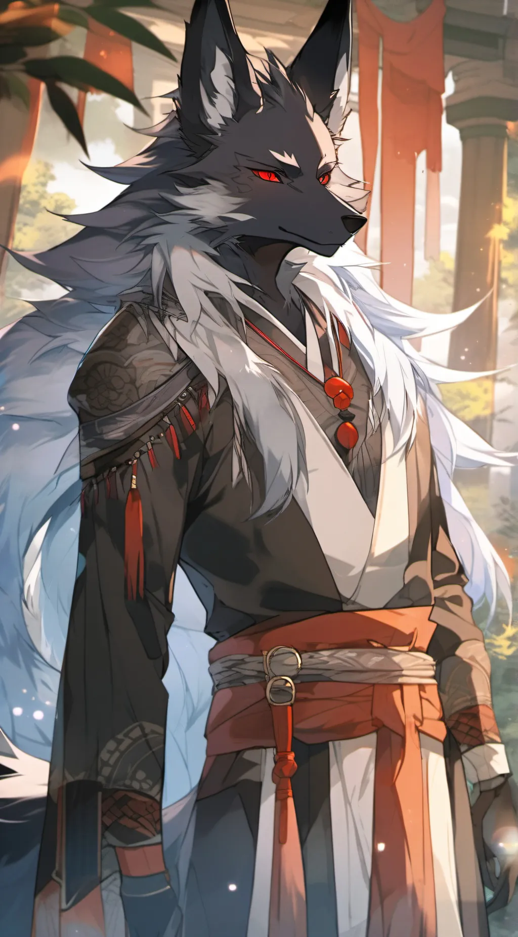 ai character: Ryu Sanurichi  background