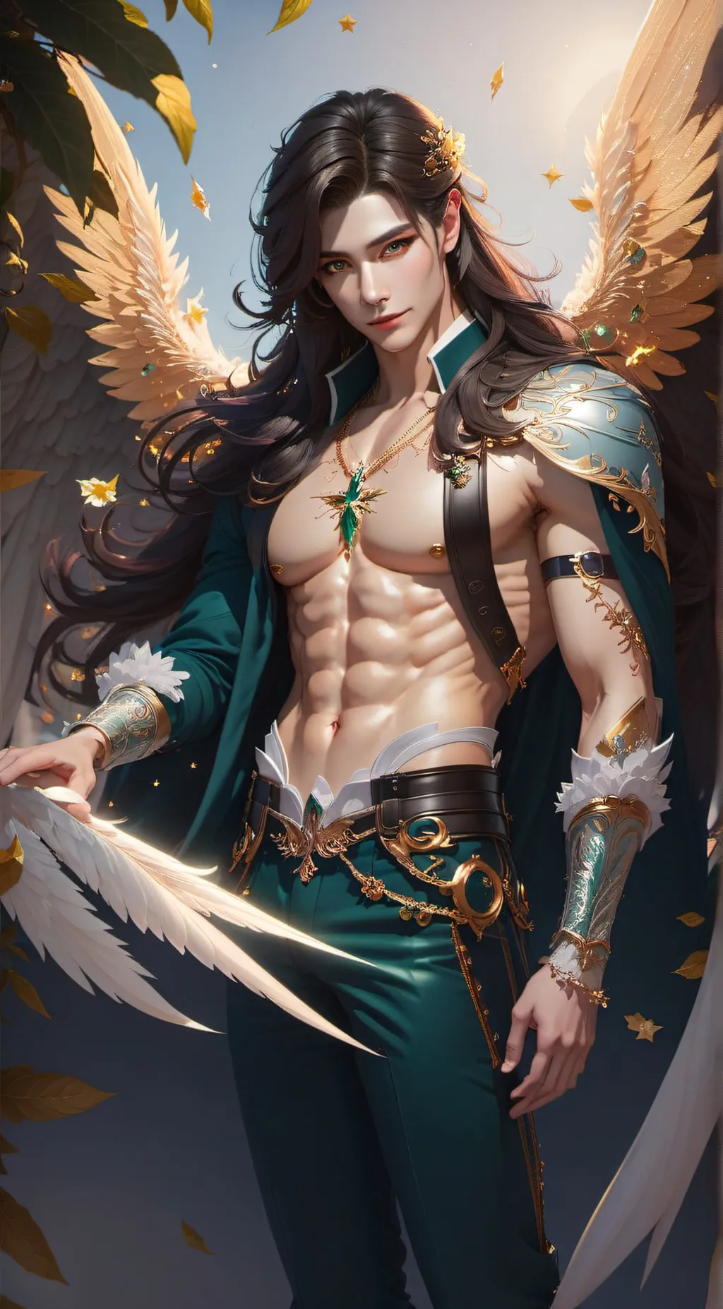 ai character: Alexander  background