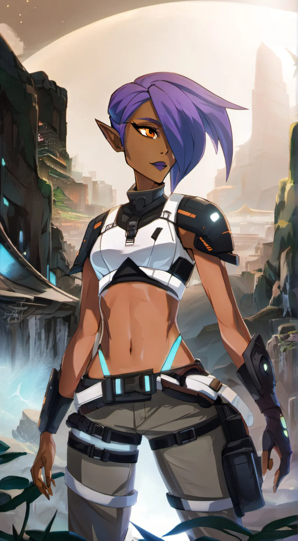 ai character: Maz background