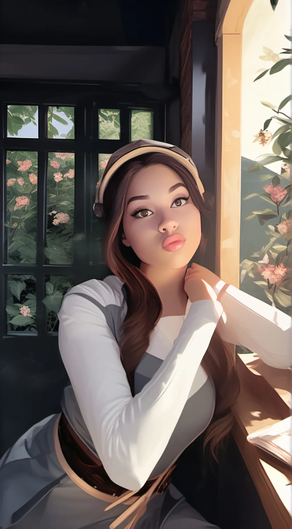 ai character: naveah background