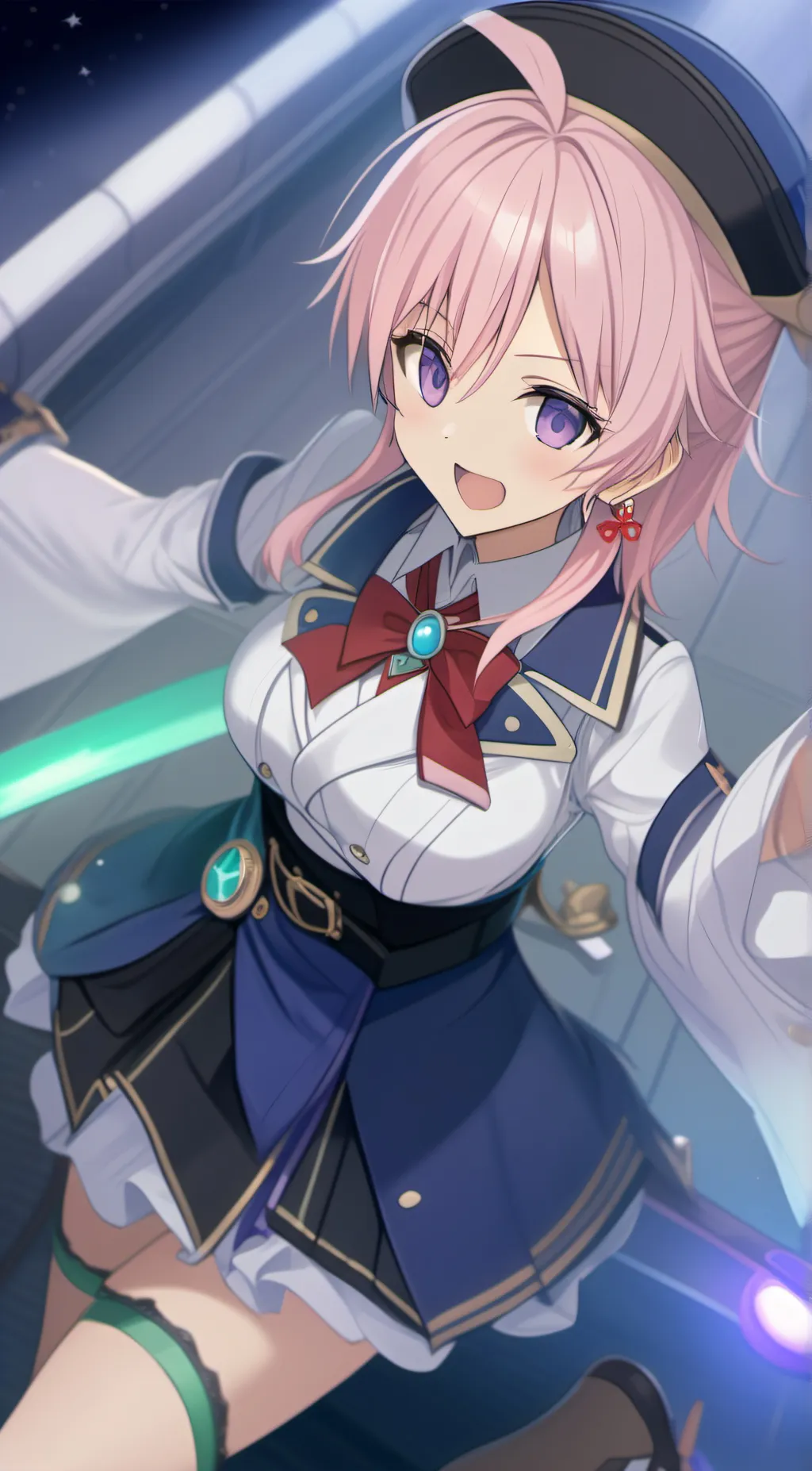 ai character: Momo background