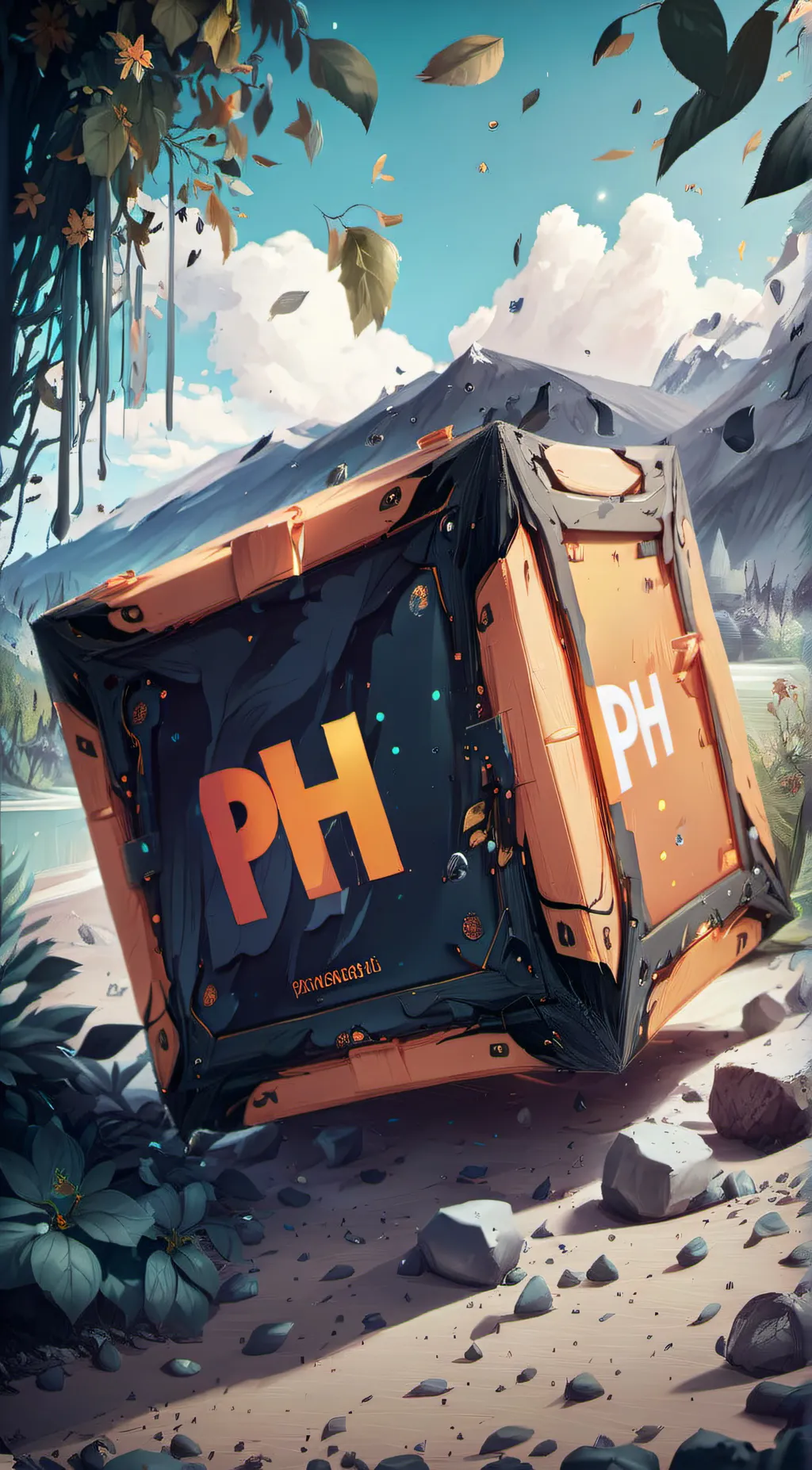 ai character: PH star suggestion background