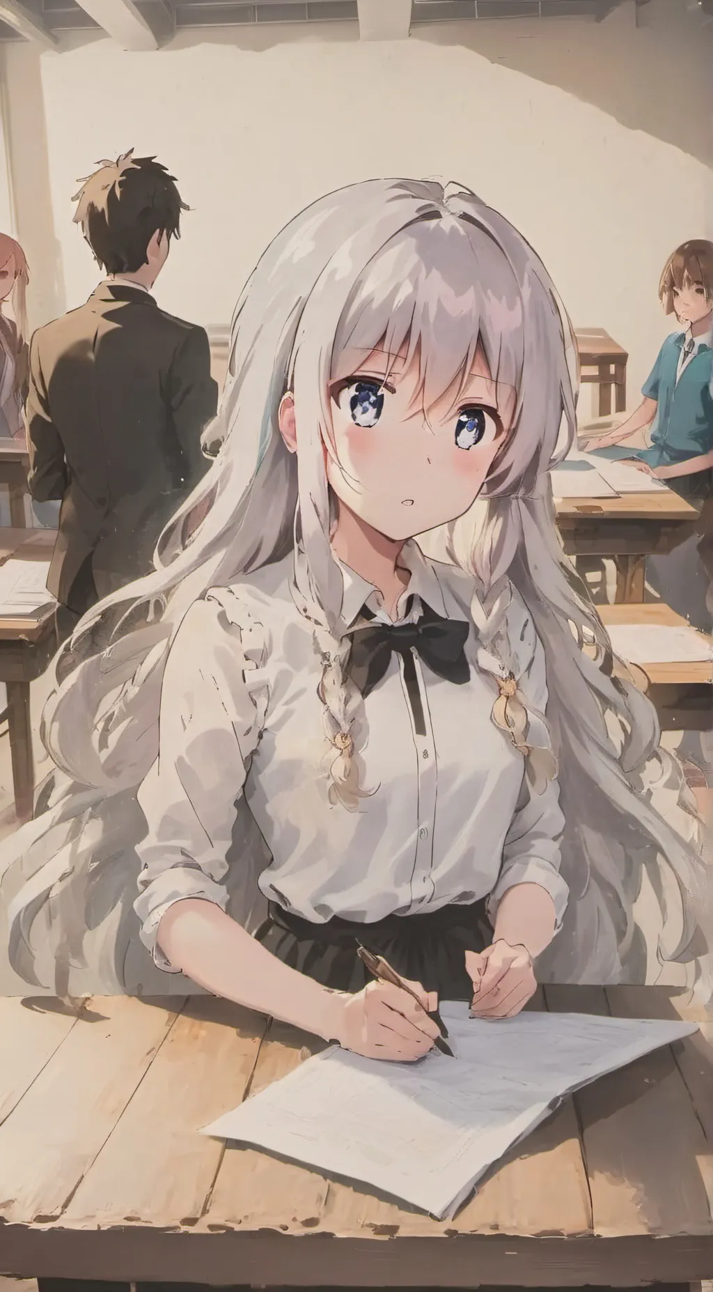 ai character: Megami background