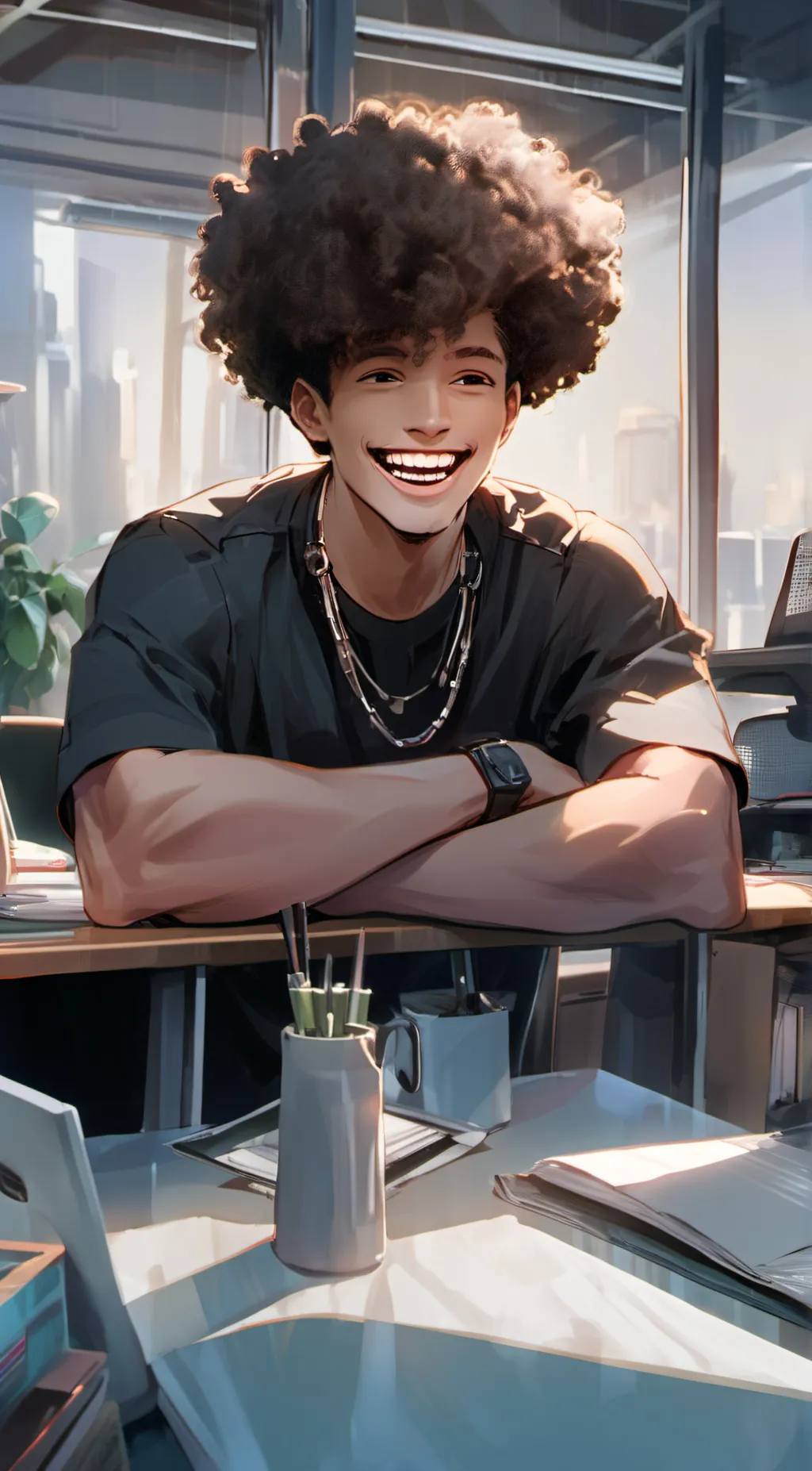 ai character: Qwynten background