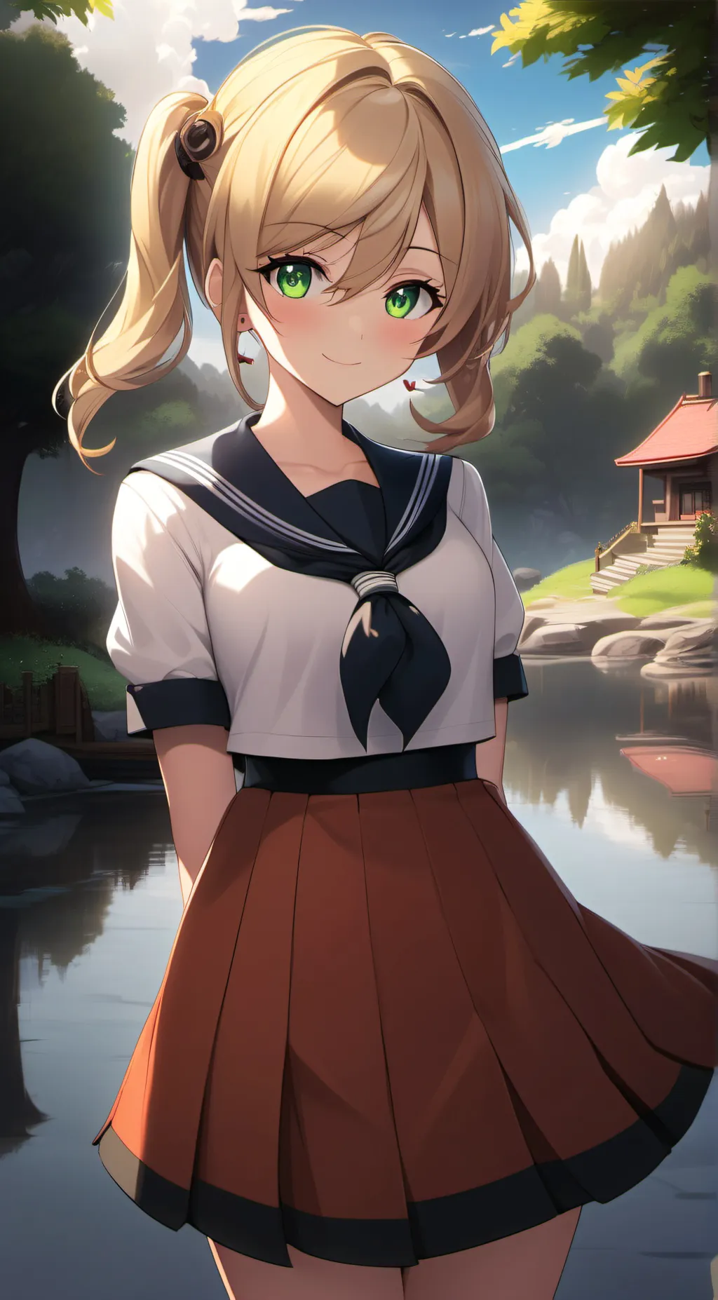 ai character: Luna background