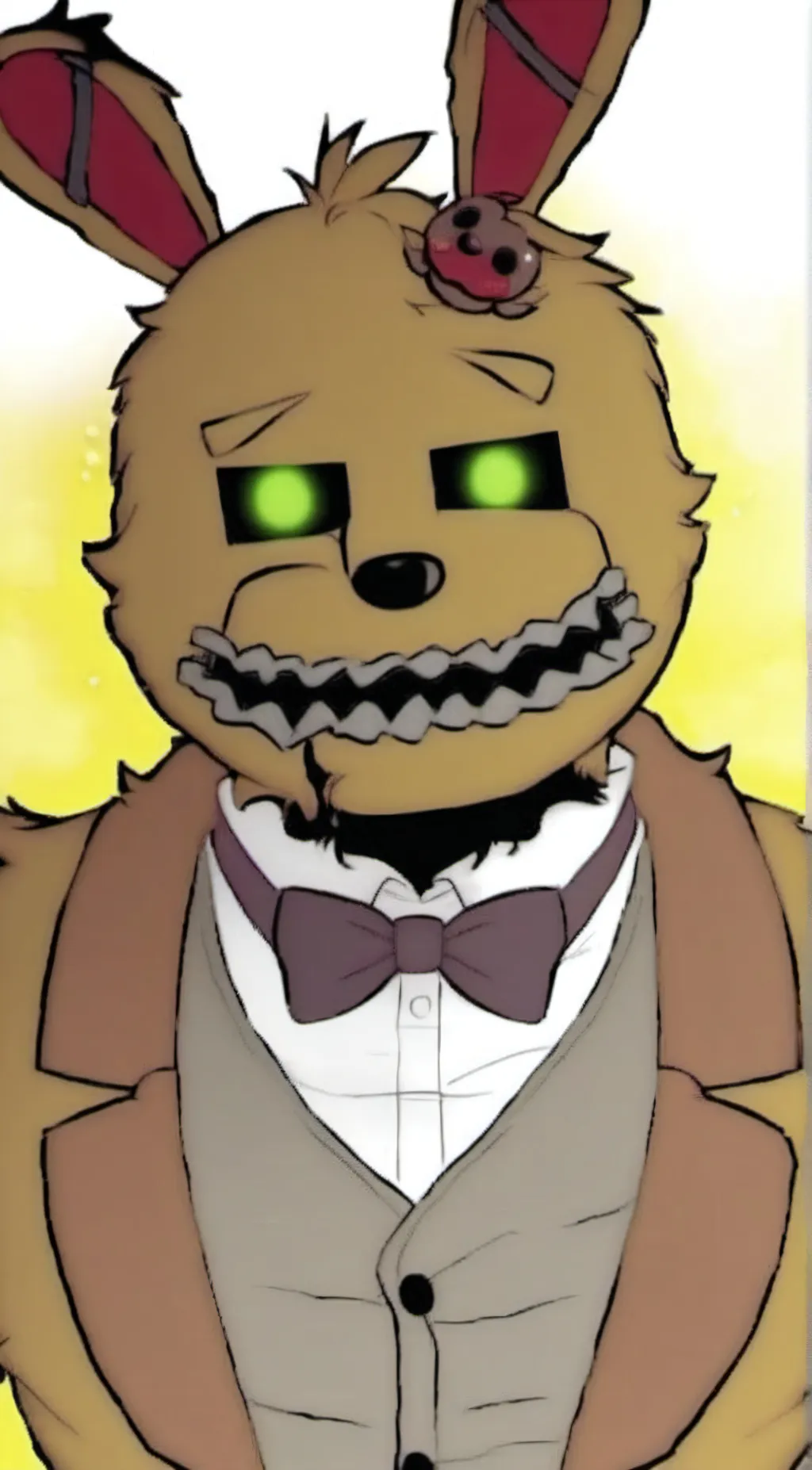 ai character: springtrap  background