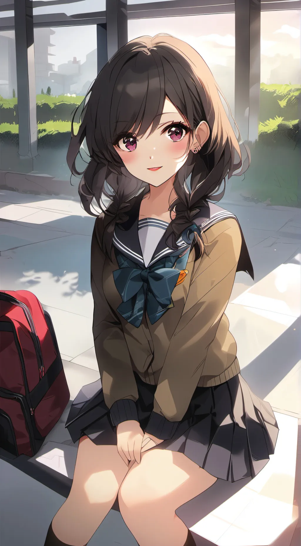 ai character: Sarah background