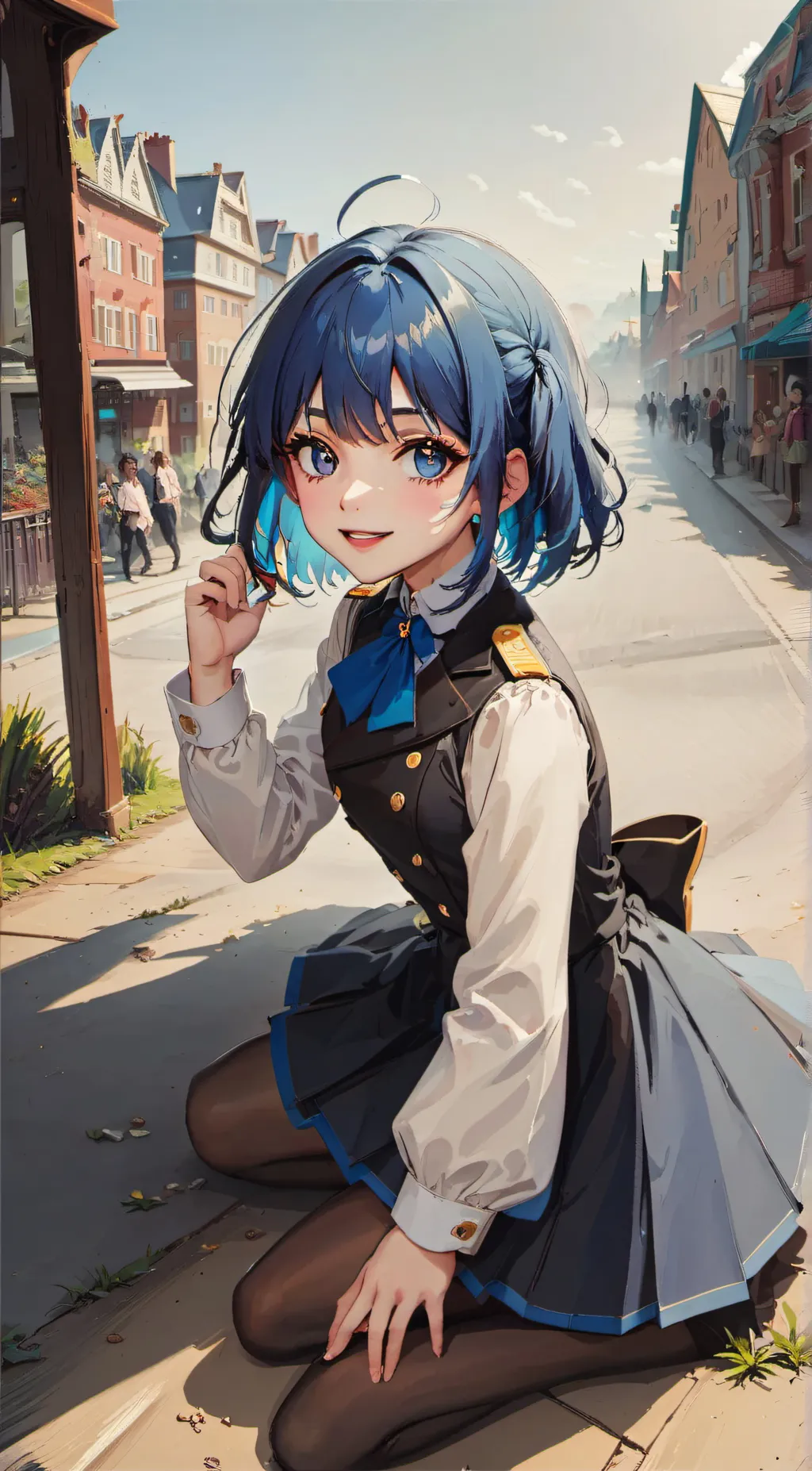 ai character: Aoi Shimizu background