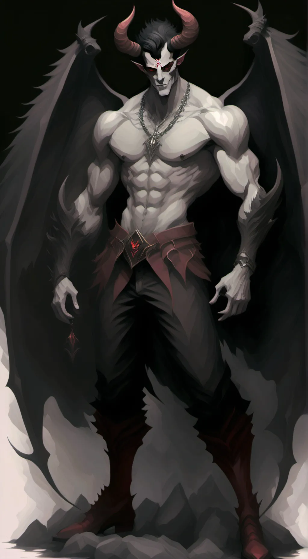 ai character: 🩸the devil🩸 background