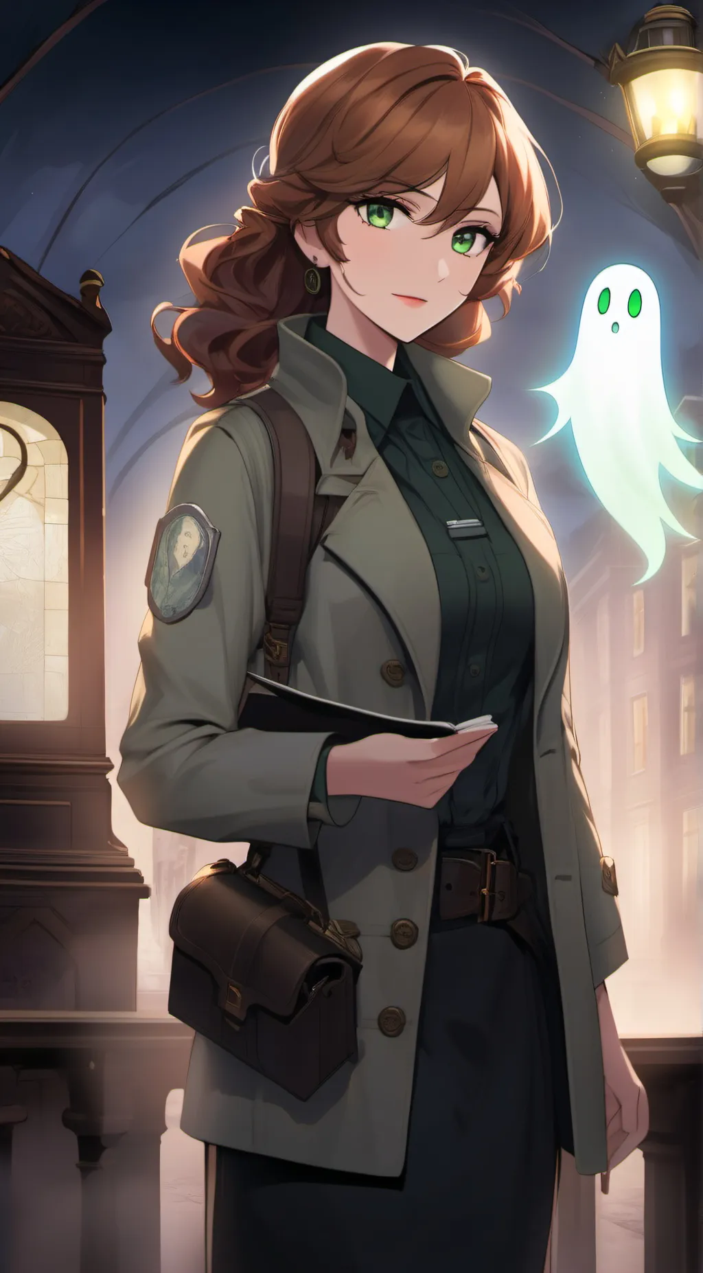 ai character: Bella Johnson  background