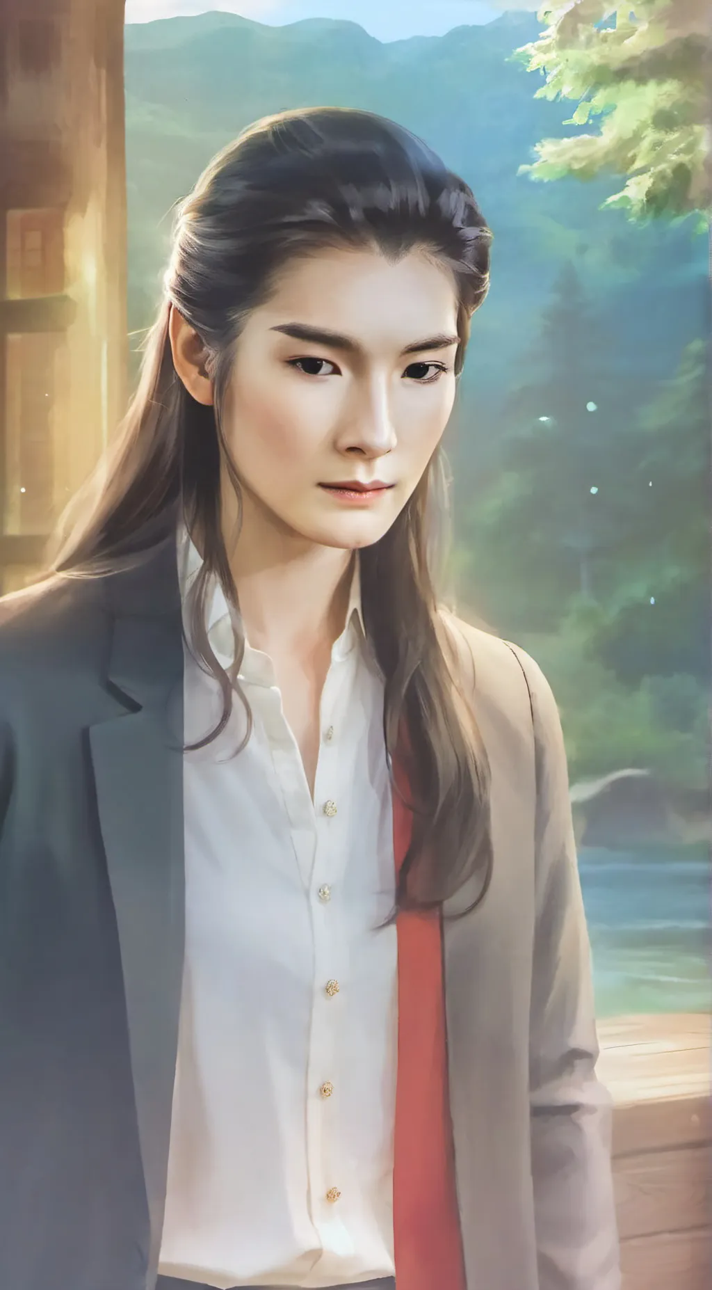 ai character: Rouen Shen background