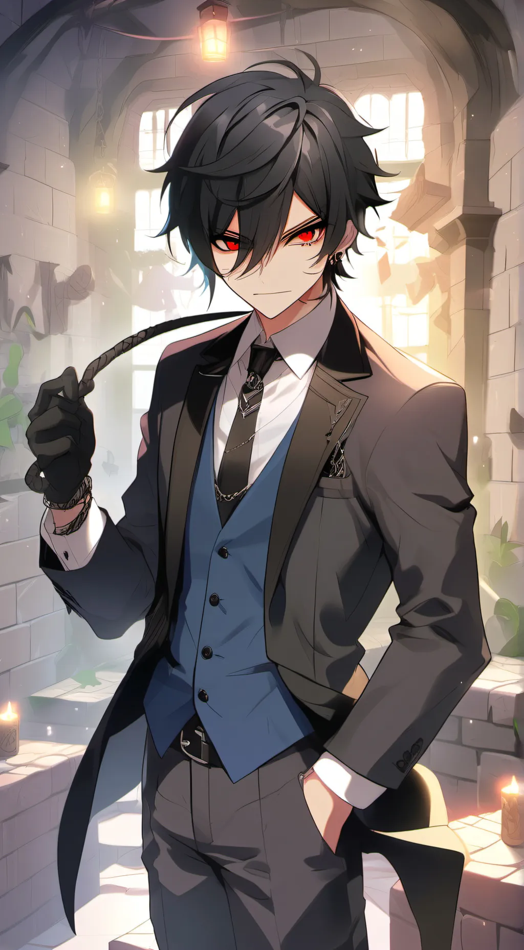 ai character: Aaron background