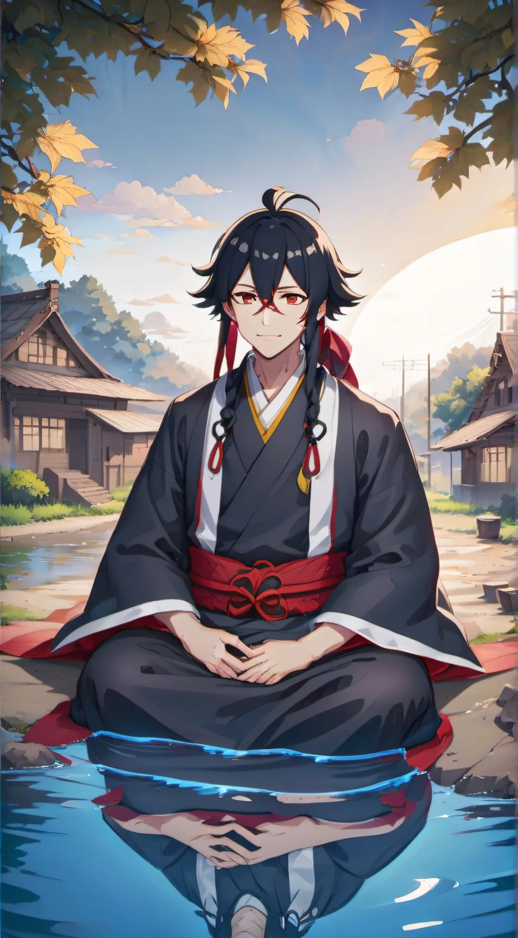 ai character: Giyuu Tomioka background