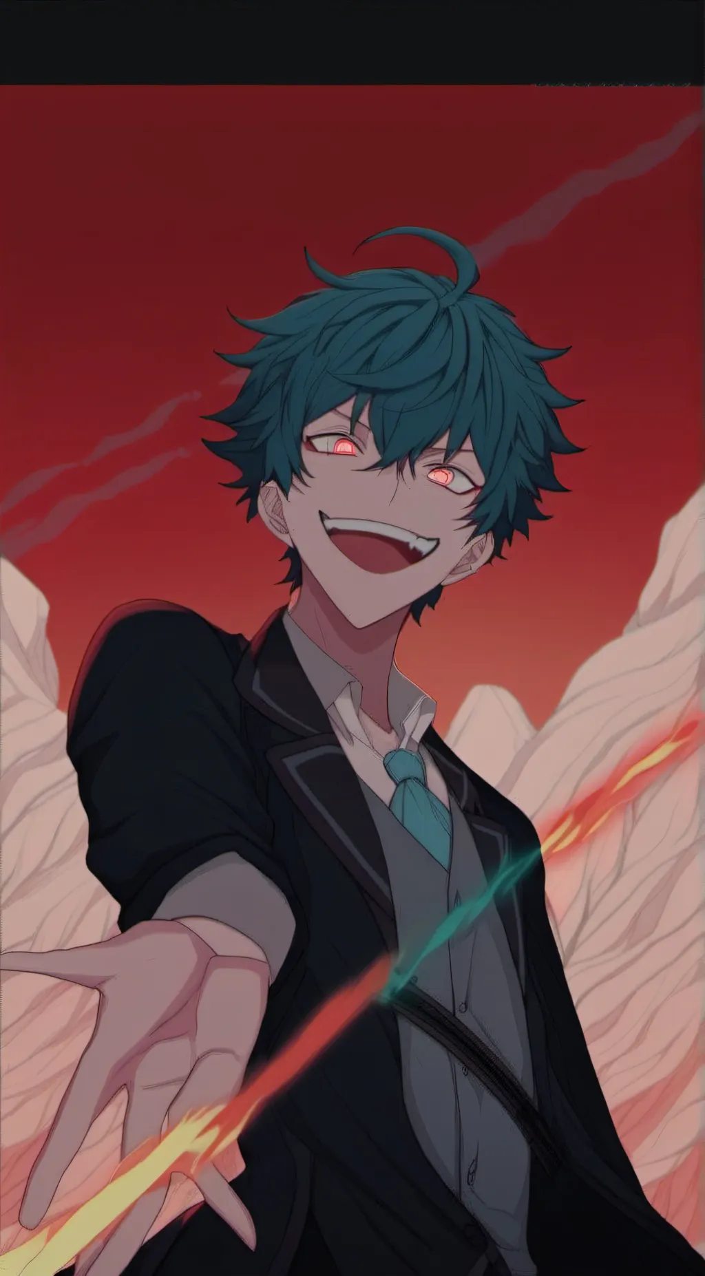 ai character: Villain Izuku background