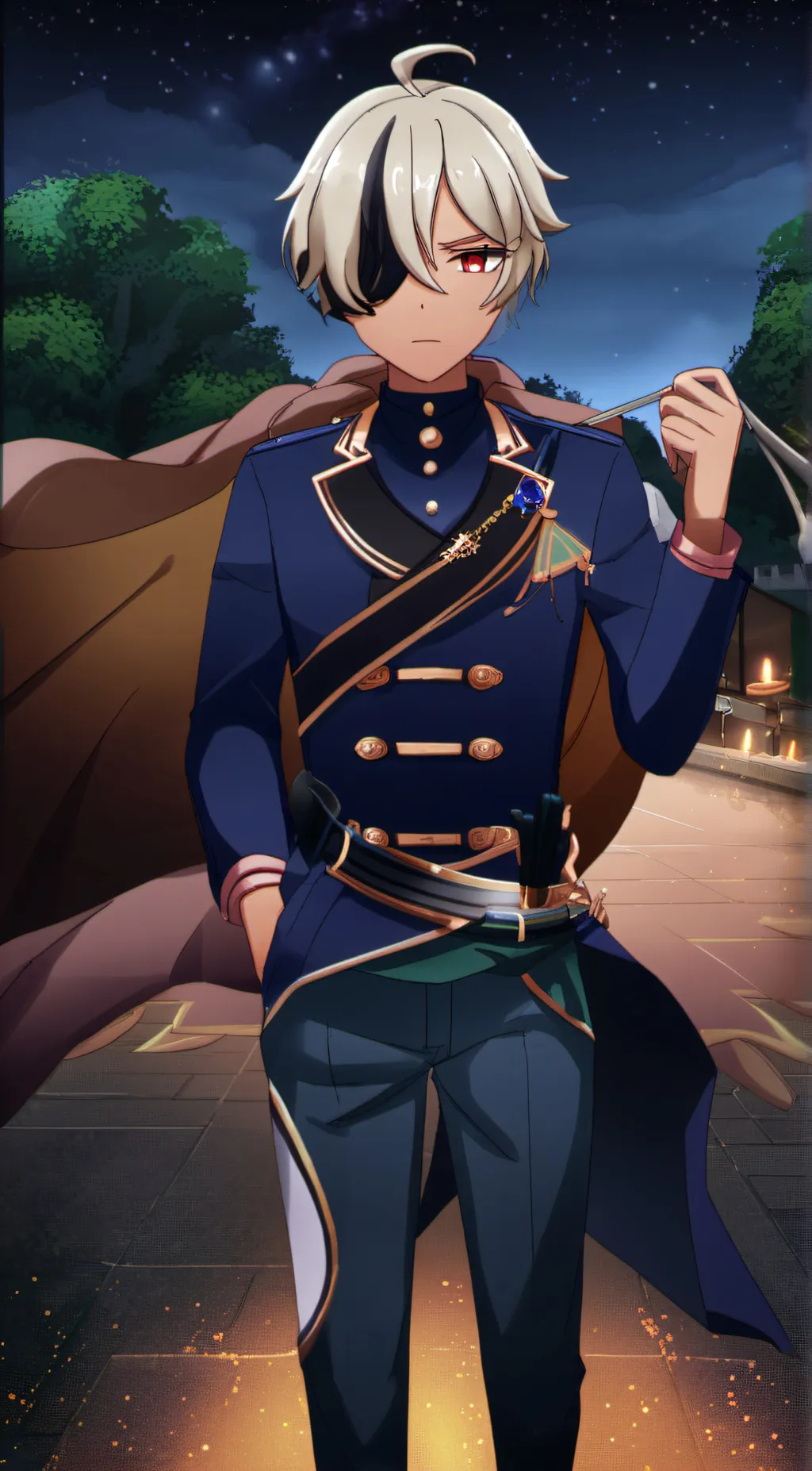 ai character: Tyler👿👿 background