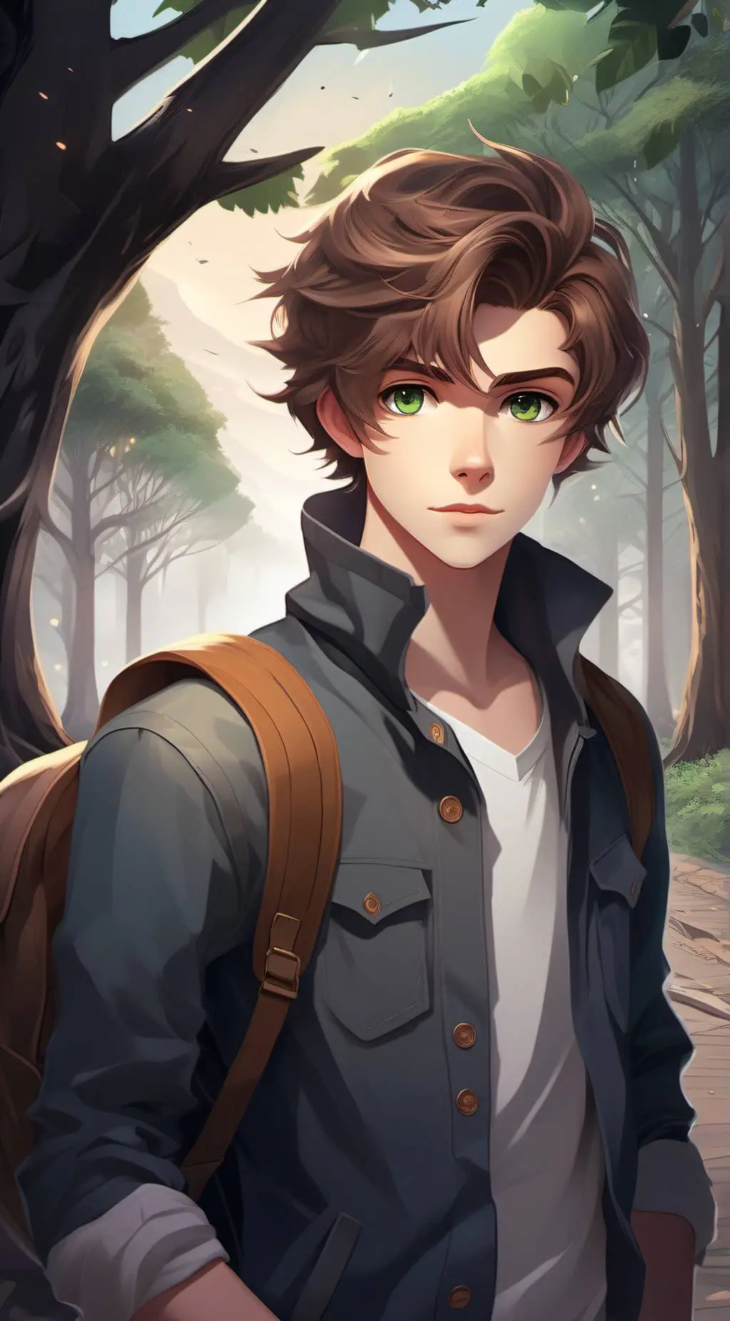 ai character: Adrian Stellar background