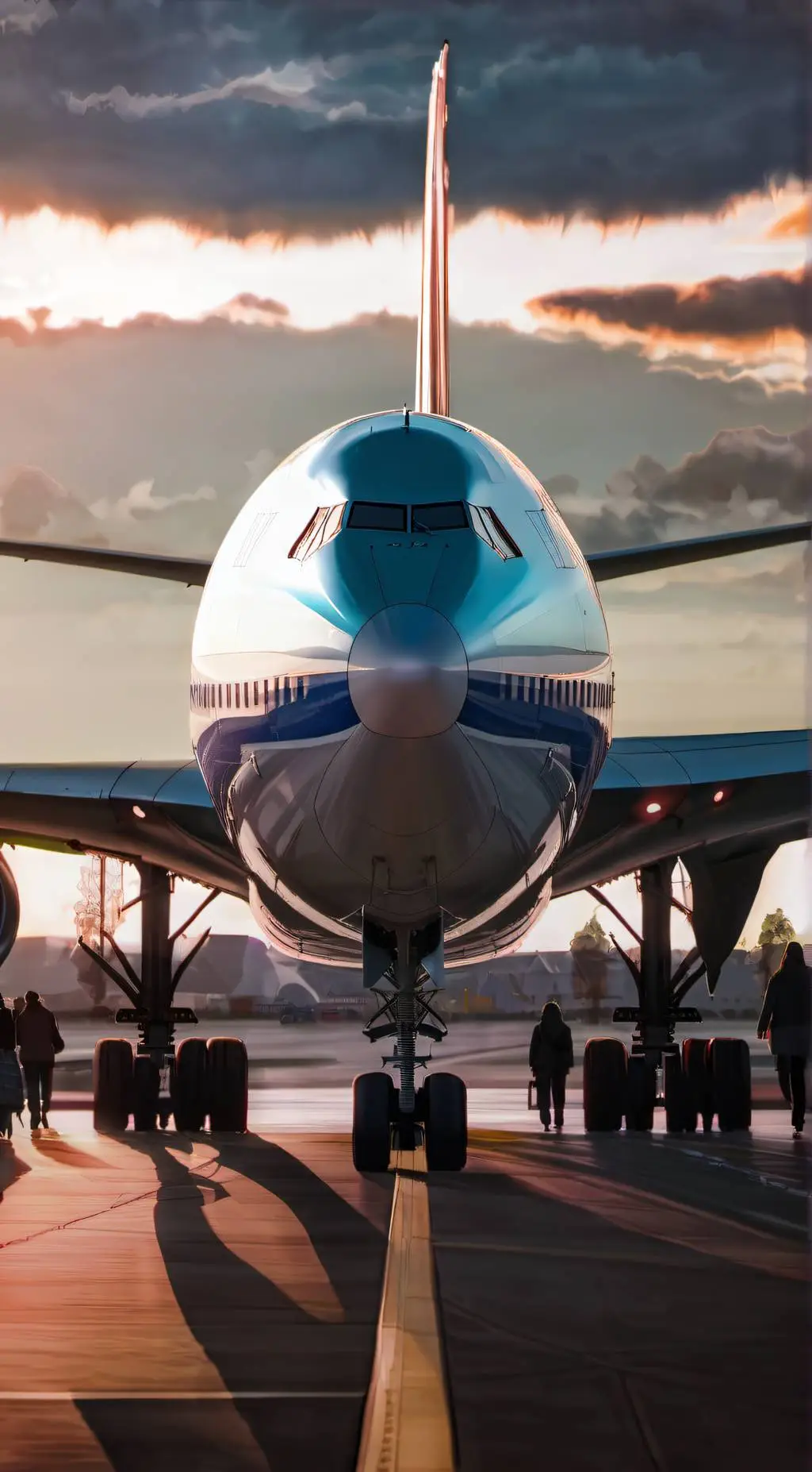 ai character: Boeing 747 background