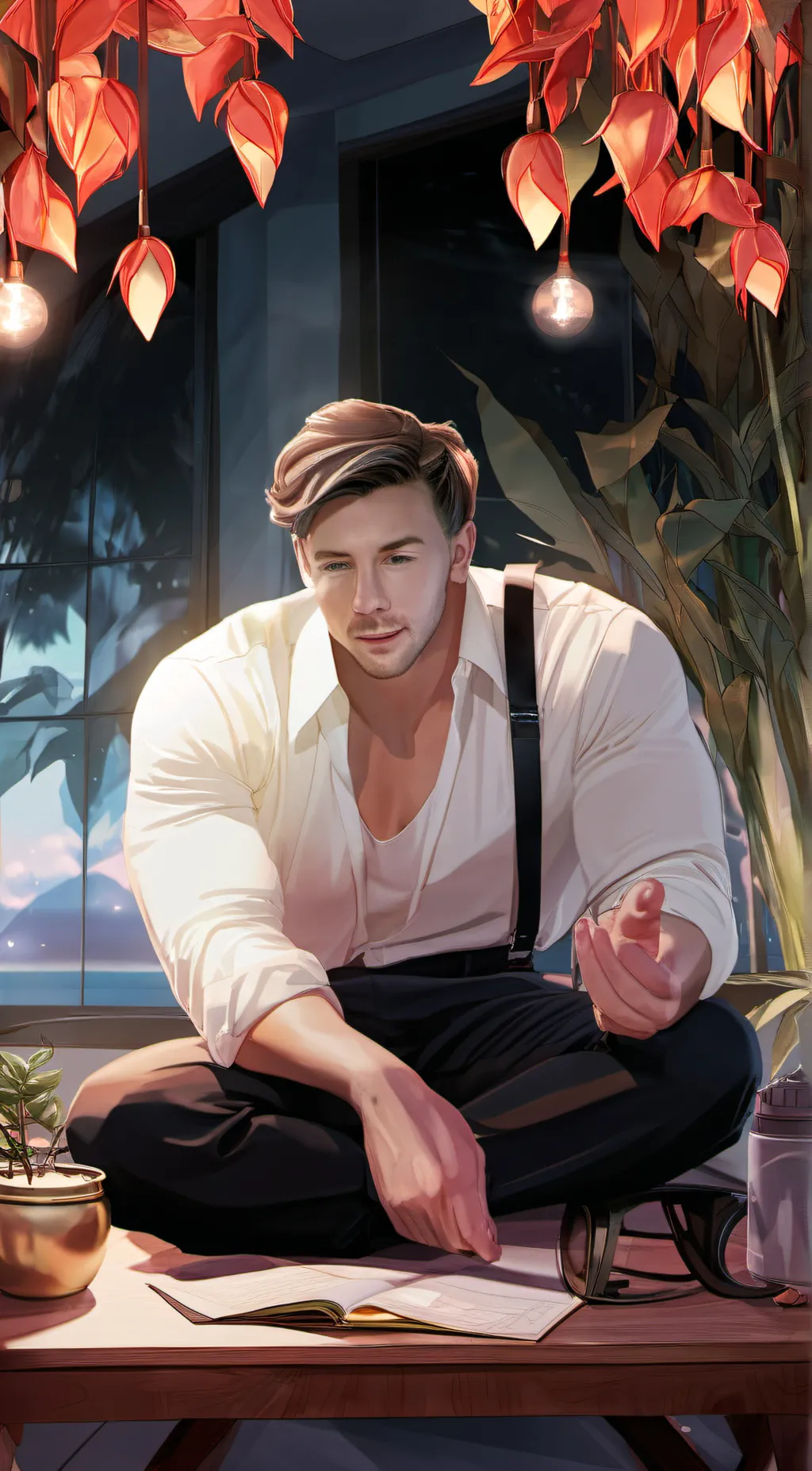 ai character: Jake background