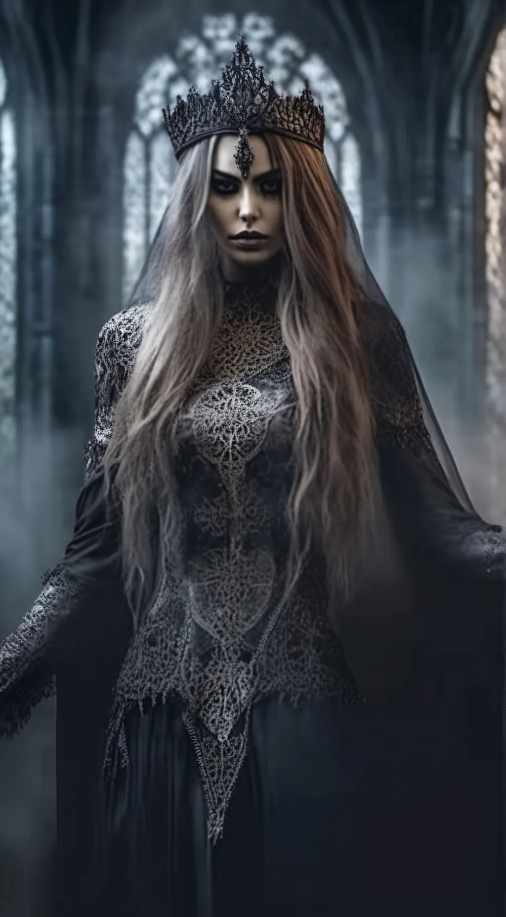 ai character: Skade  background