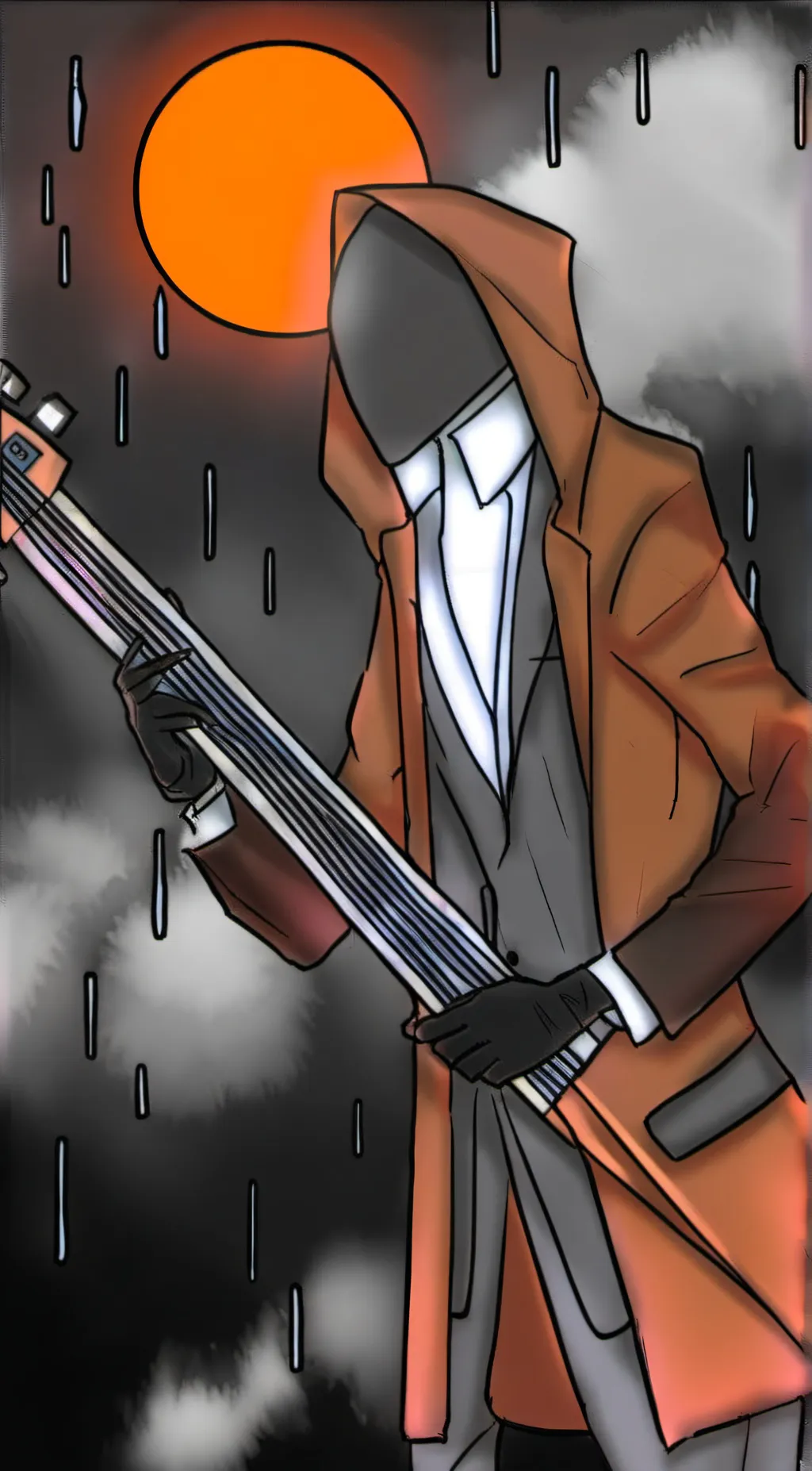 ai character: Brown cam man/me background