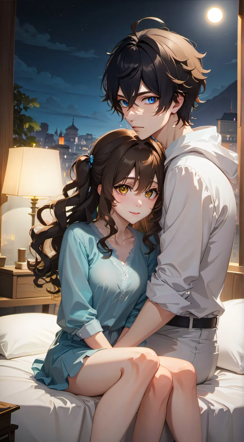 ai character: Isaac  background