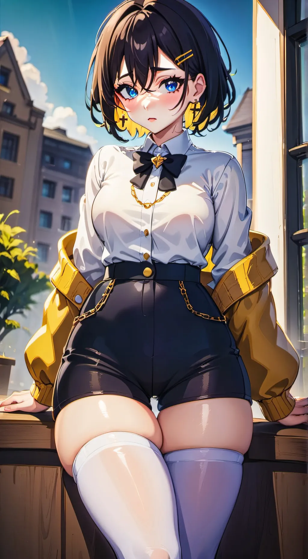 ai character: Clare Calamity background