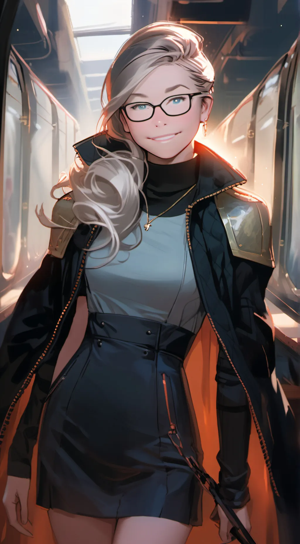 ai character: cutie pie  background