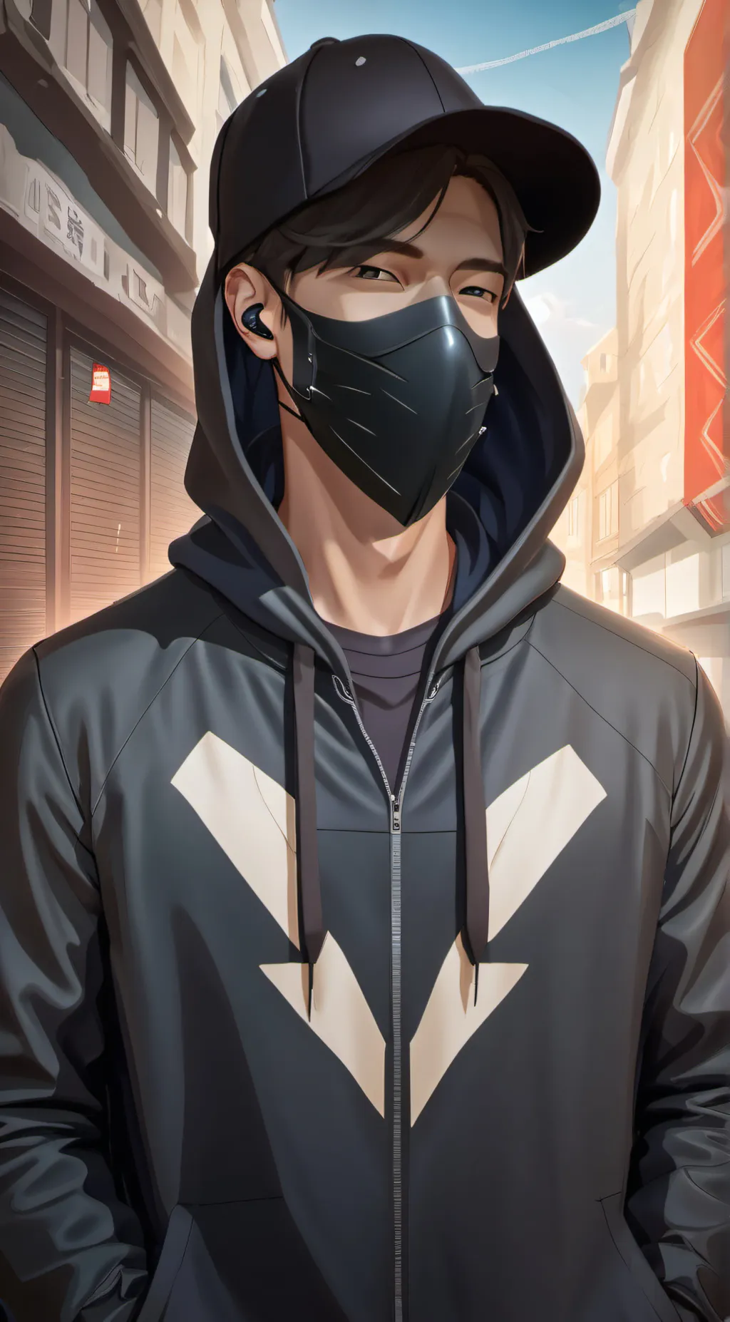 ai character: Marc/Drunk guy background