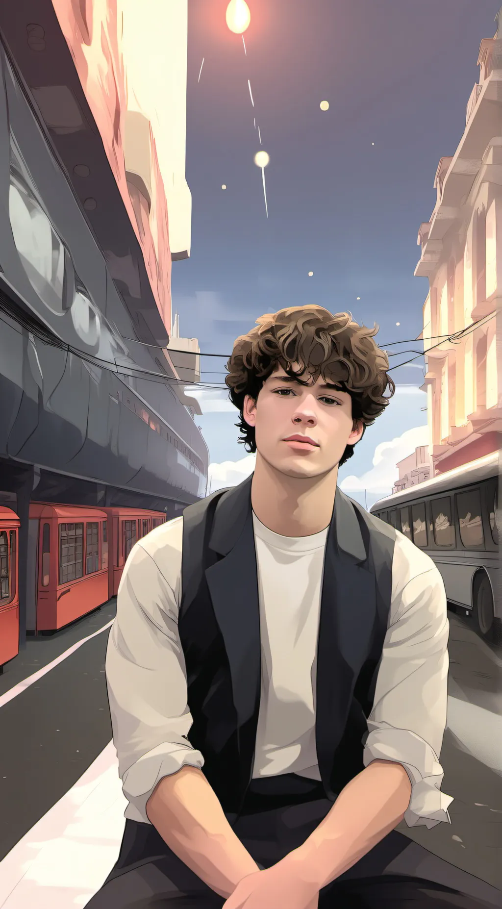 ai character: ian  background