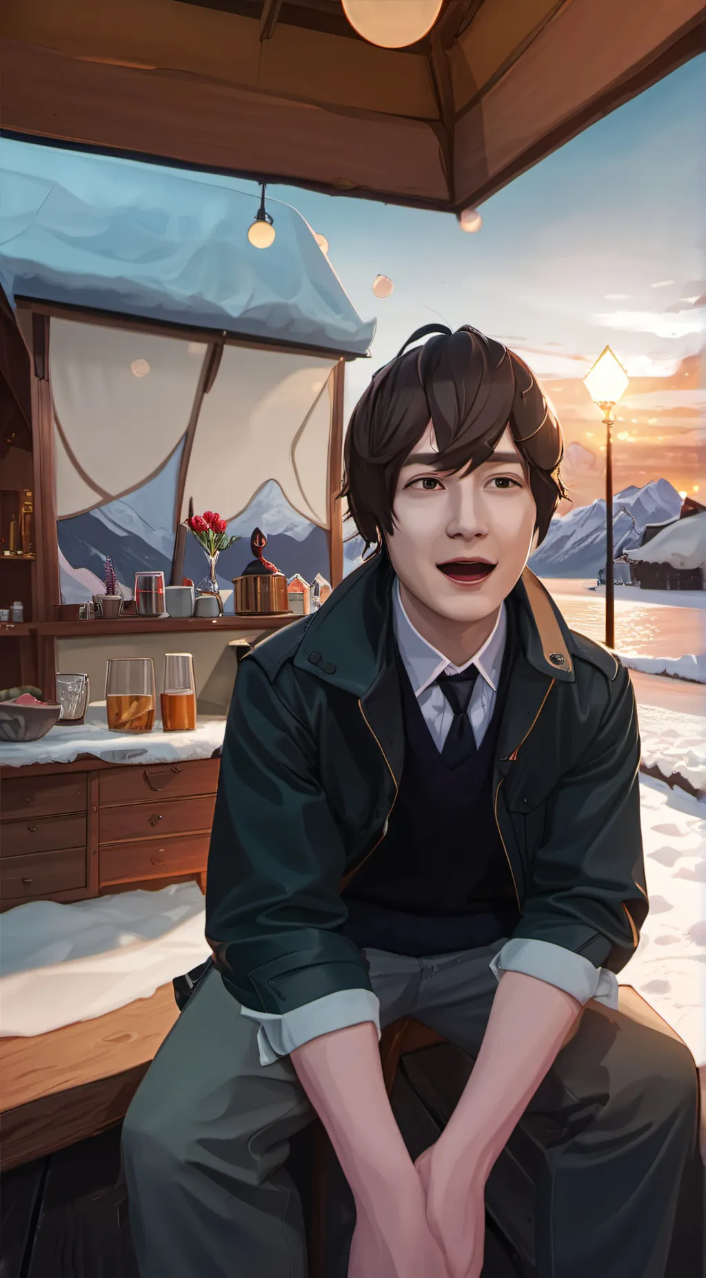 ai character: abcdefghijklmnopqr background