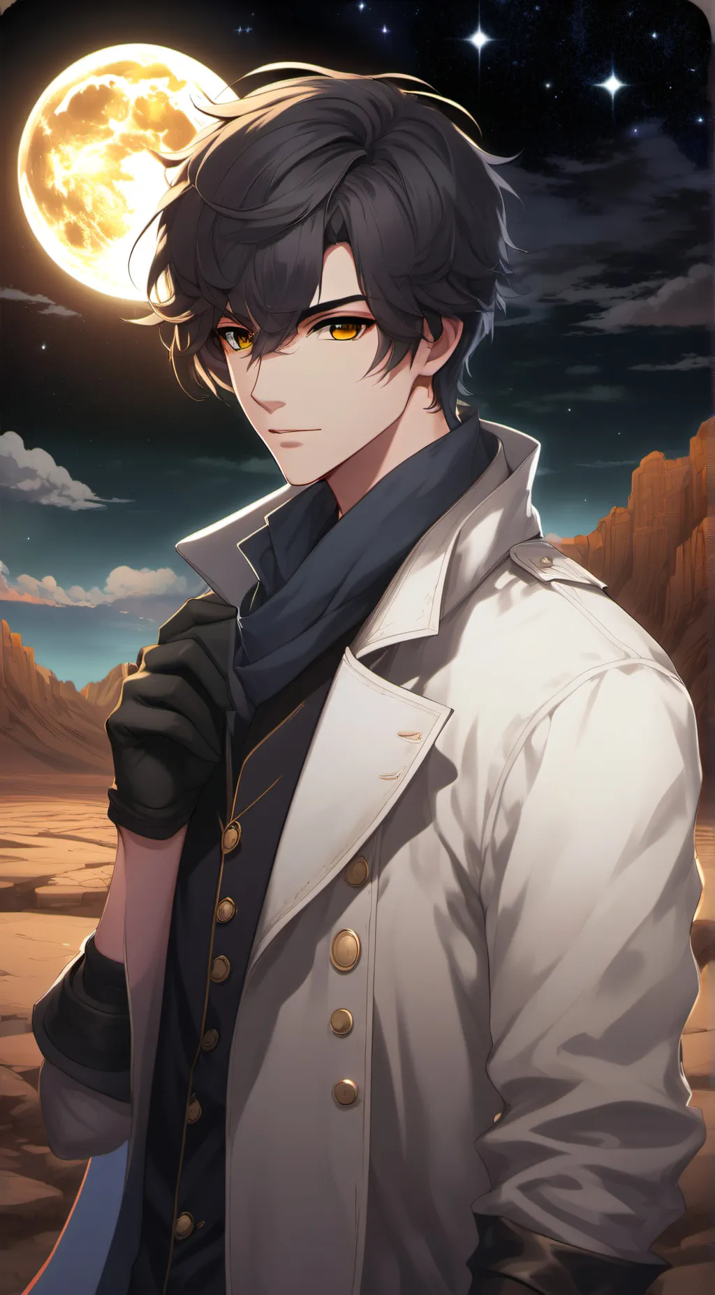 ai character: Max background