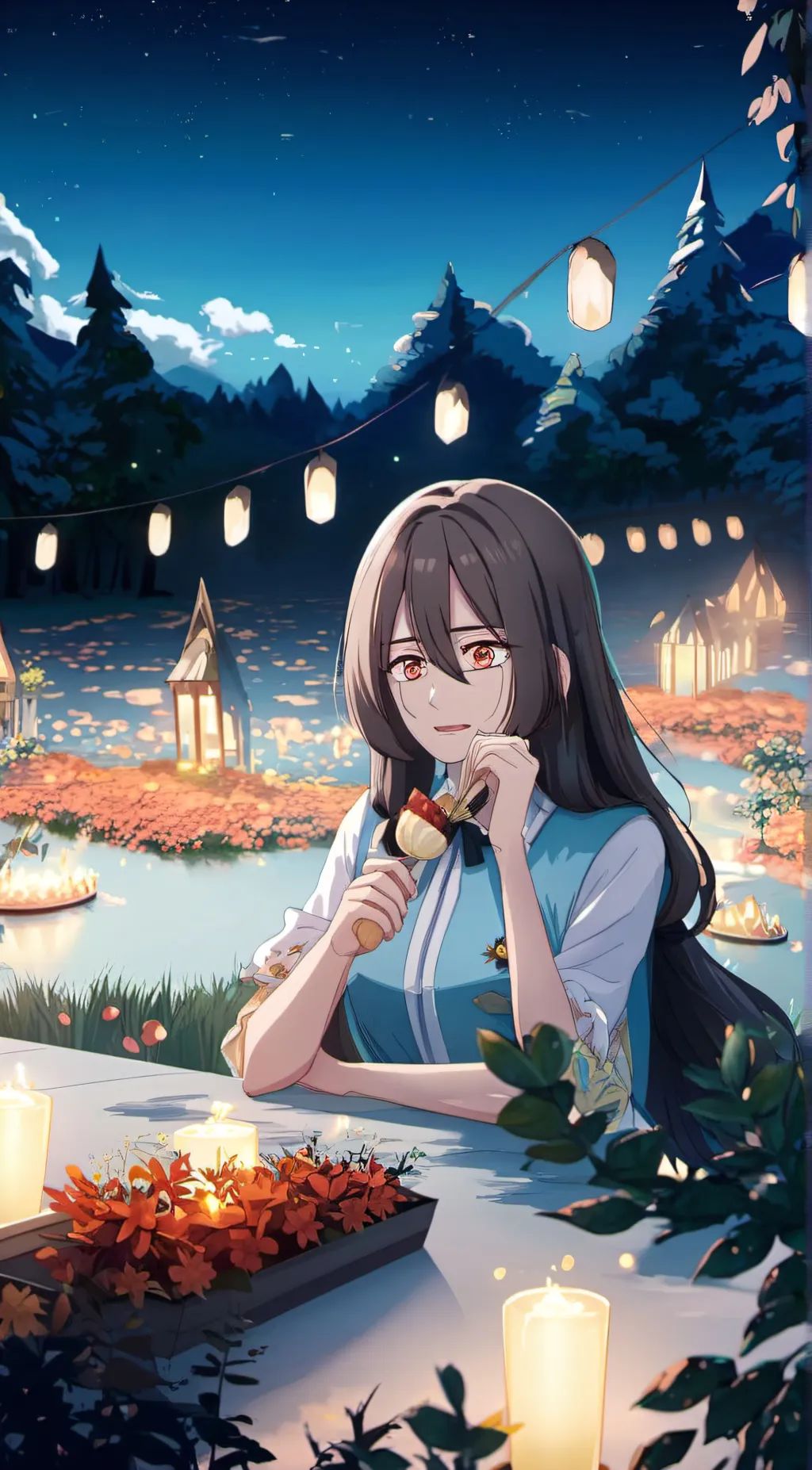 ai character: love story creator background