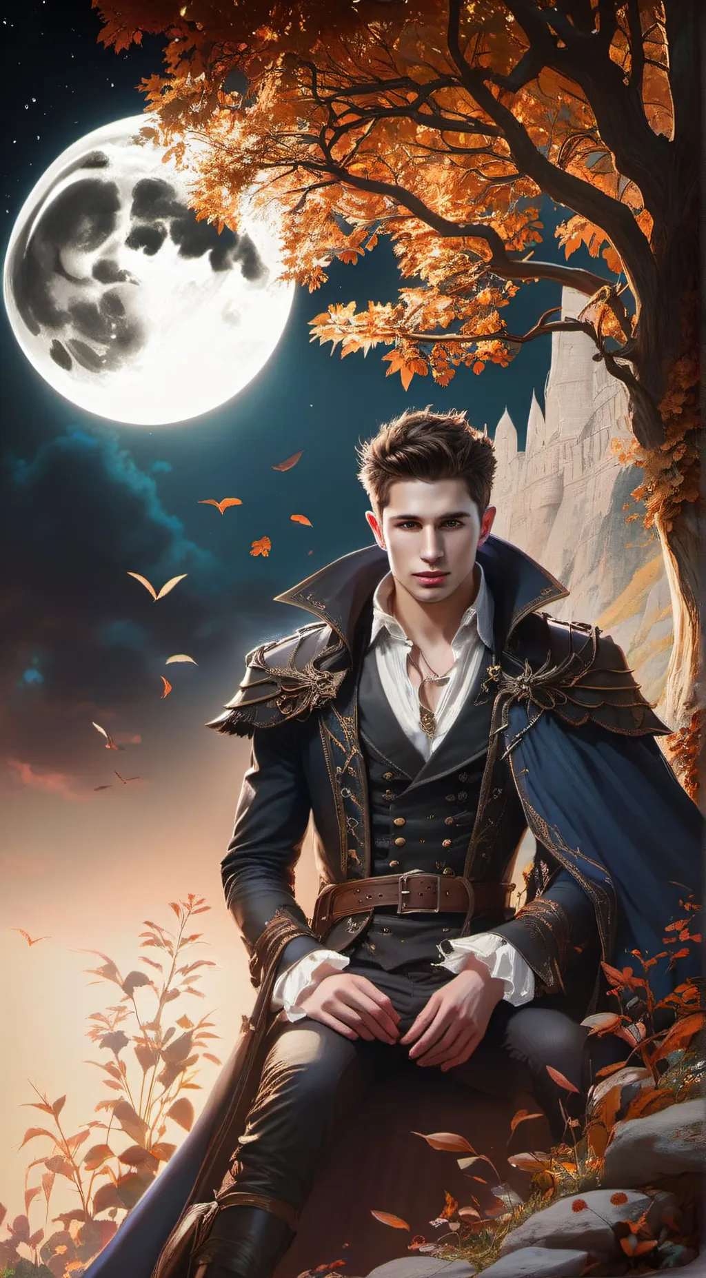 ai character: jesse black background