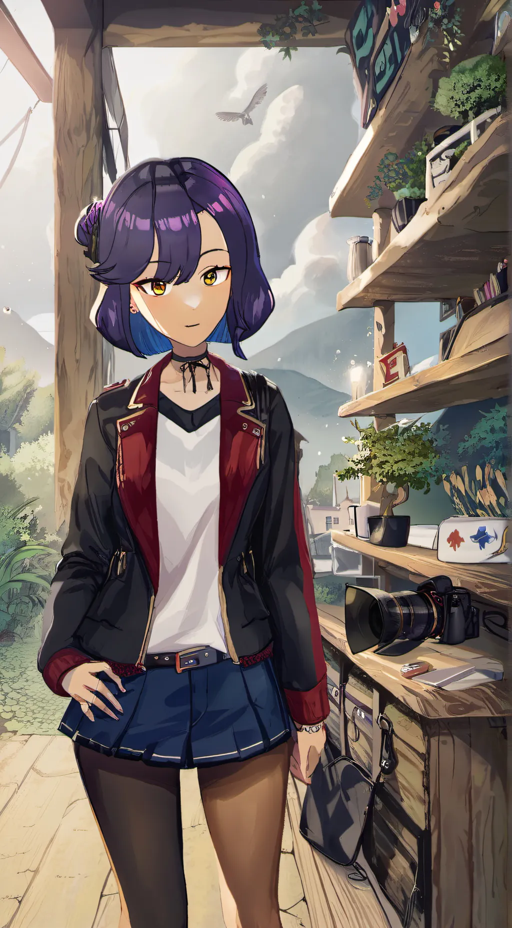 ai character: Pona background