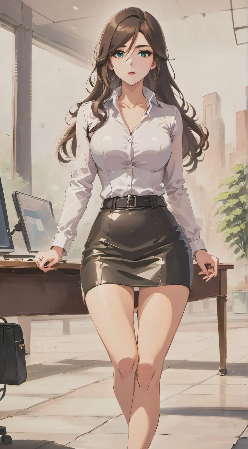 ai character: Lisa background