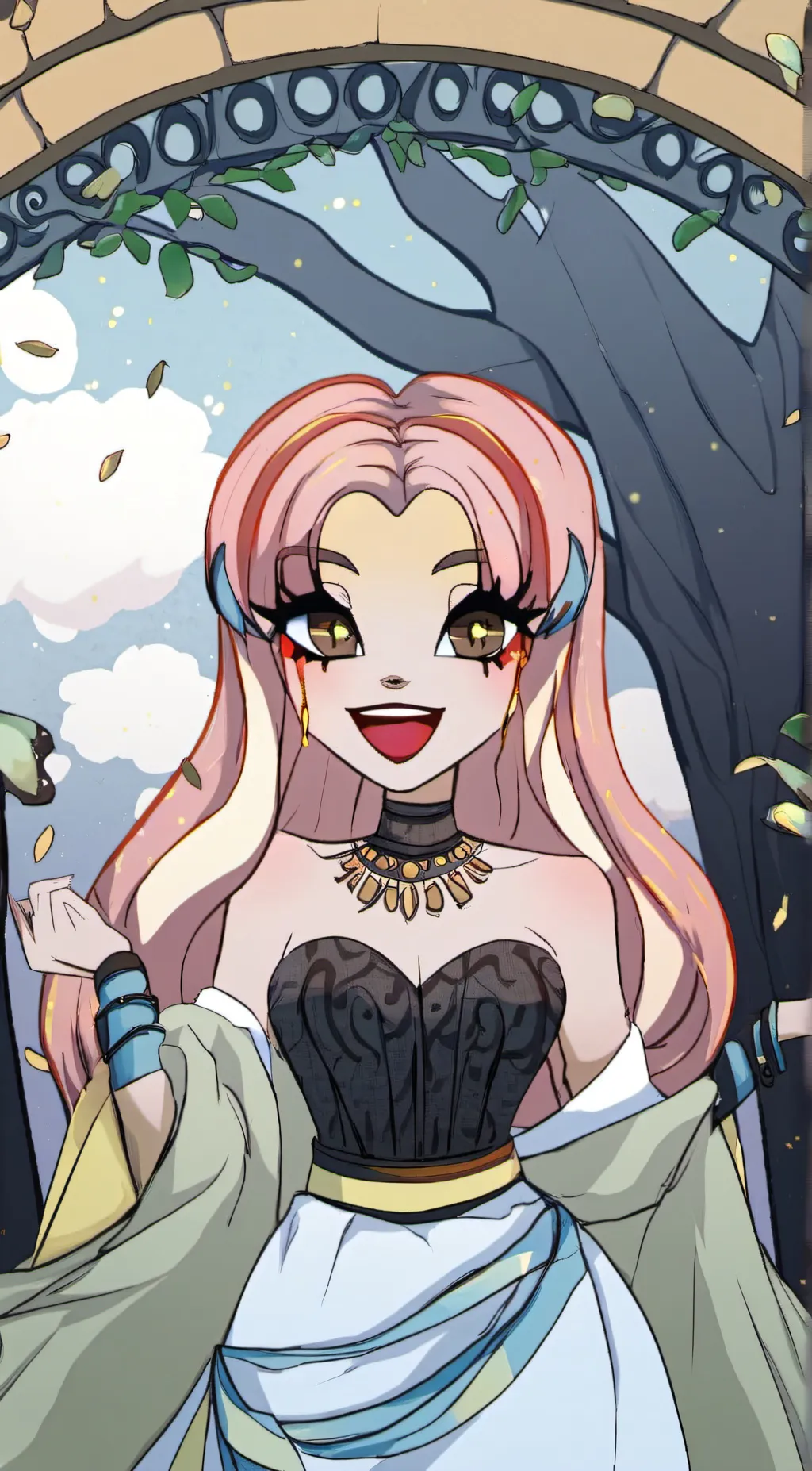 ai character: lily background