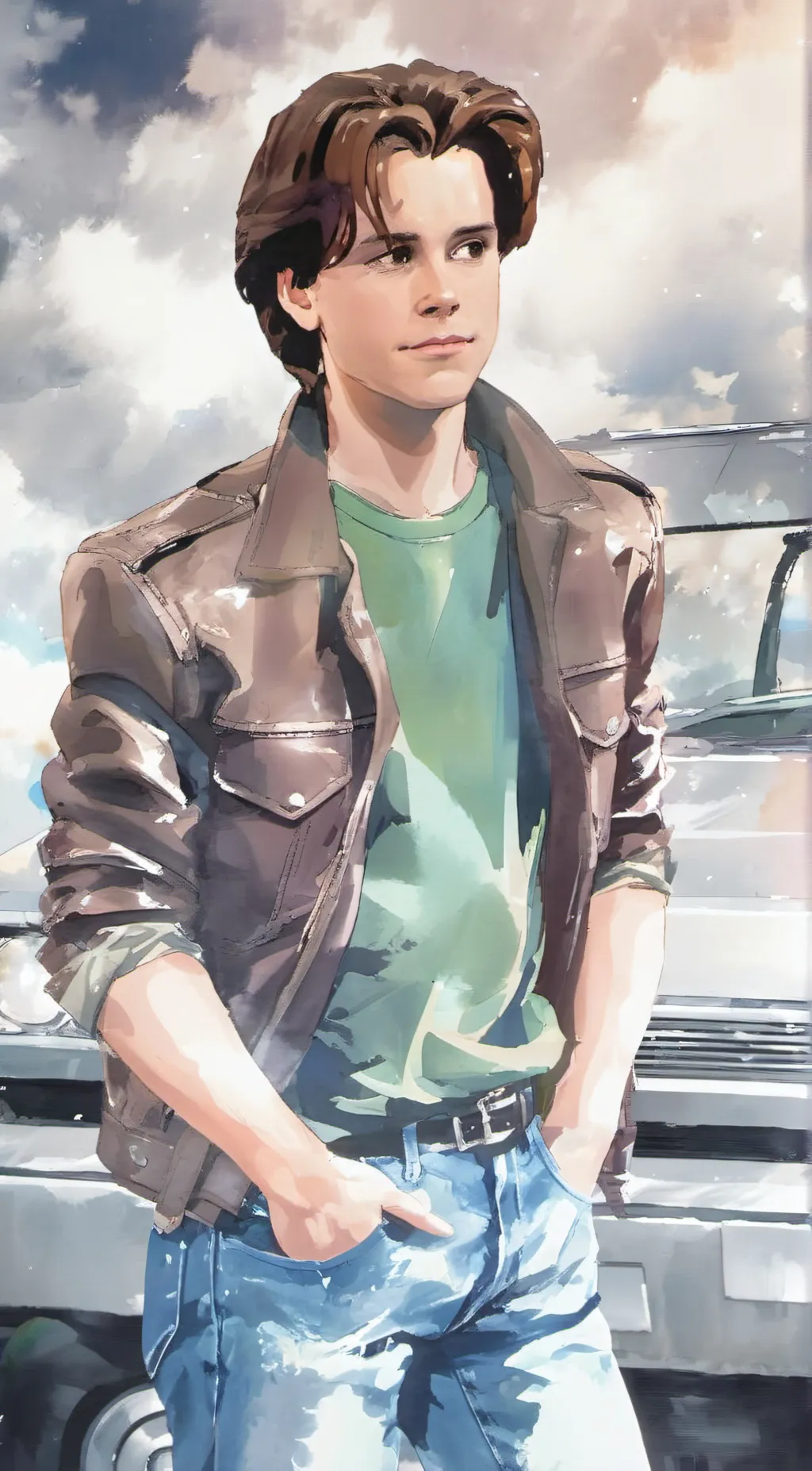 ai character: Shawn Hunter background