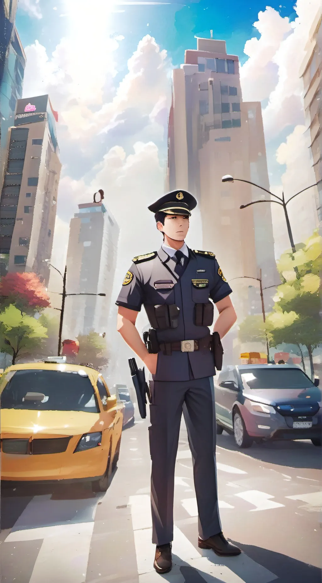 ai character: police background