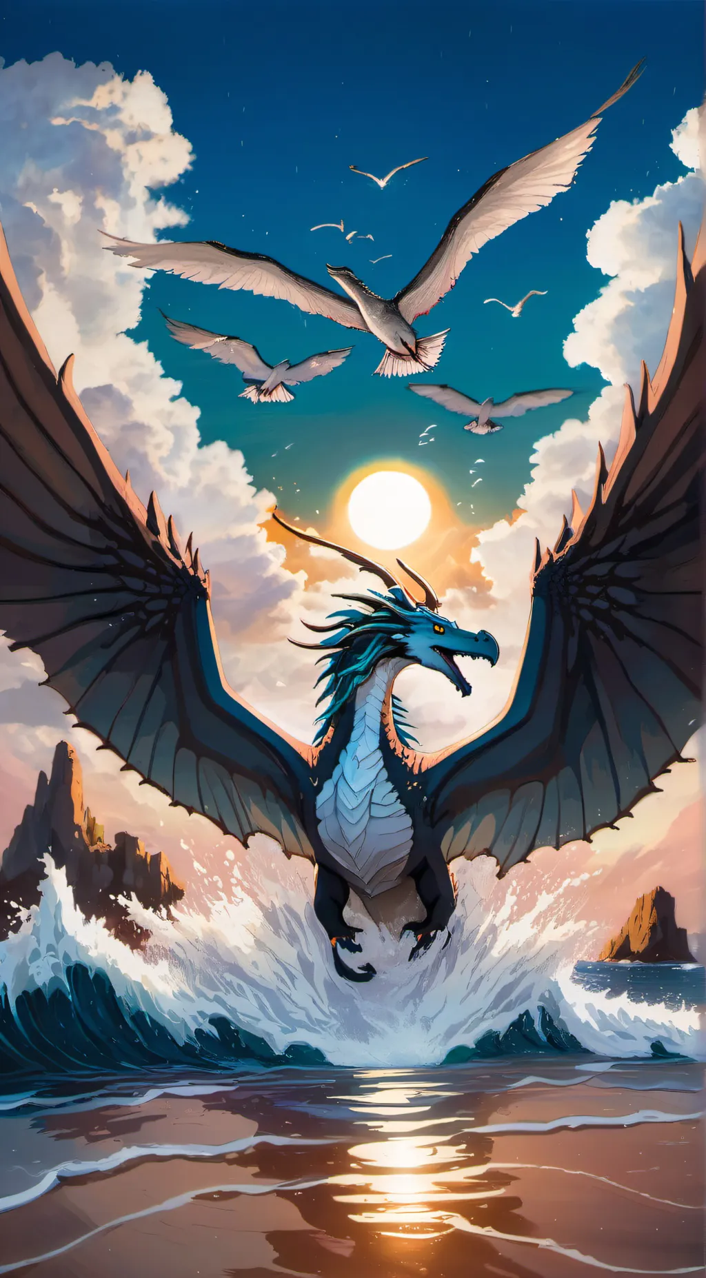 ai character: Princess Tsunami background