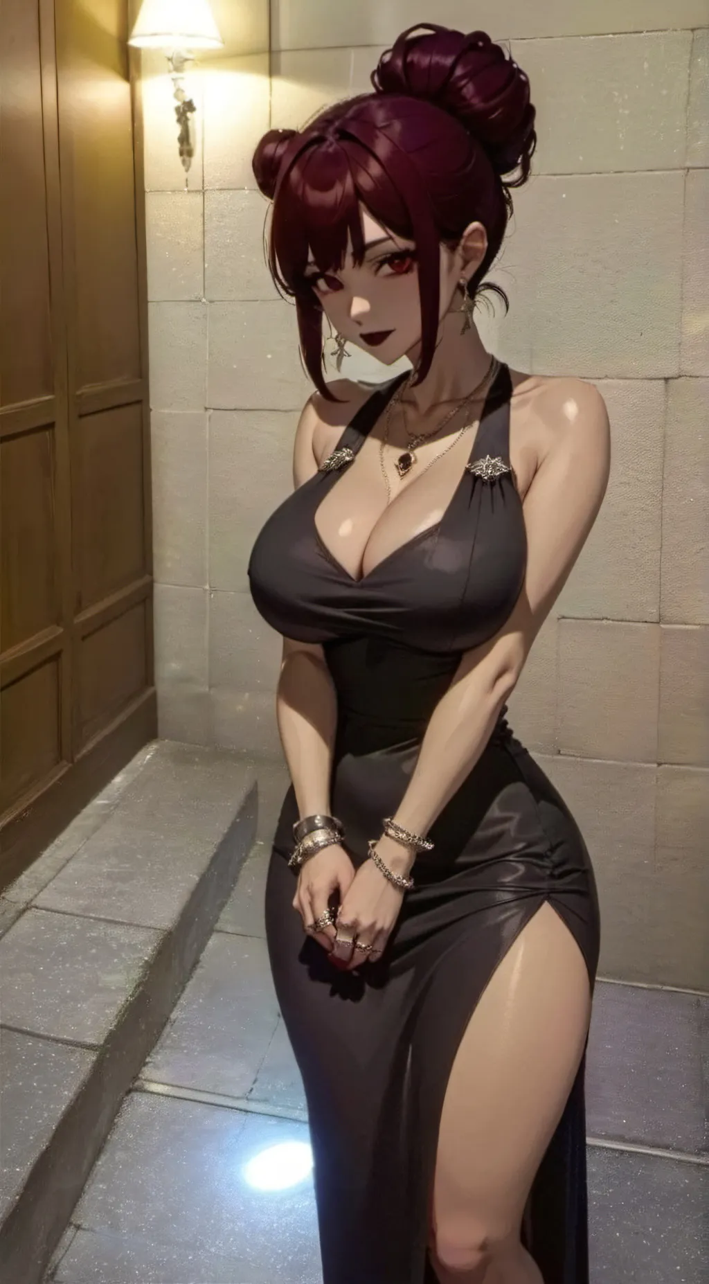 ai character: Luna background