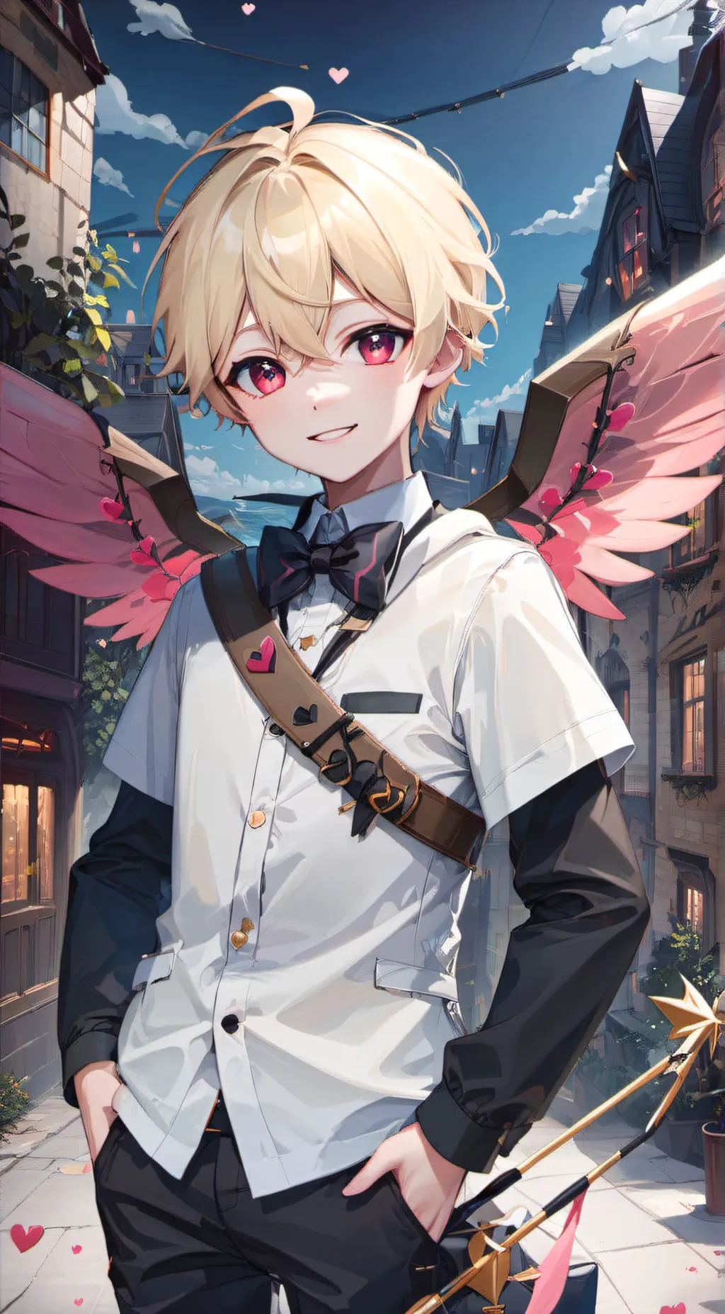 ai character: Zach background