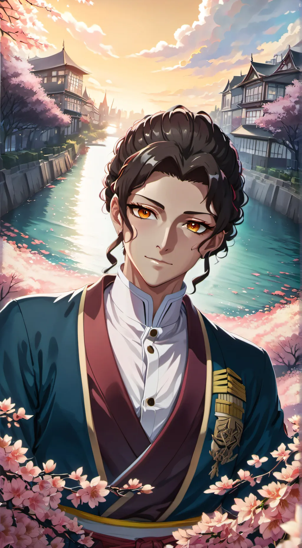 ai character: muzan background