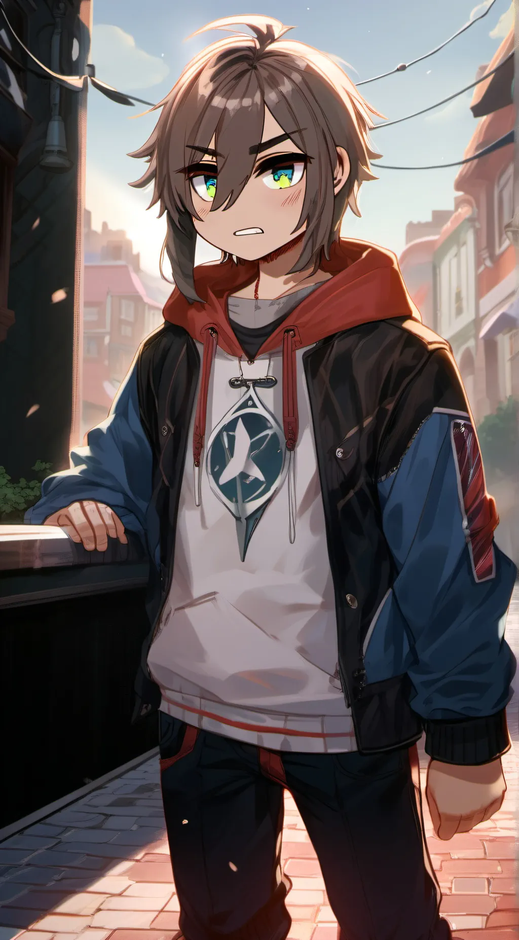 ai character: Oliver background