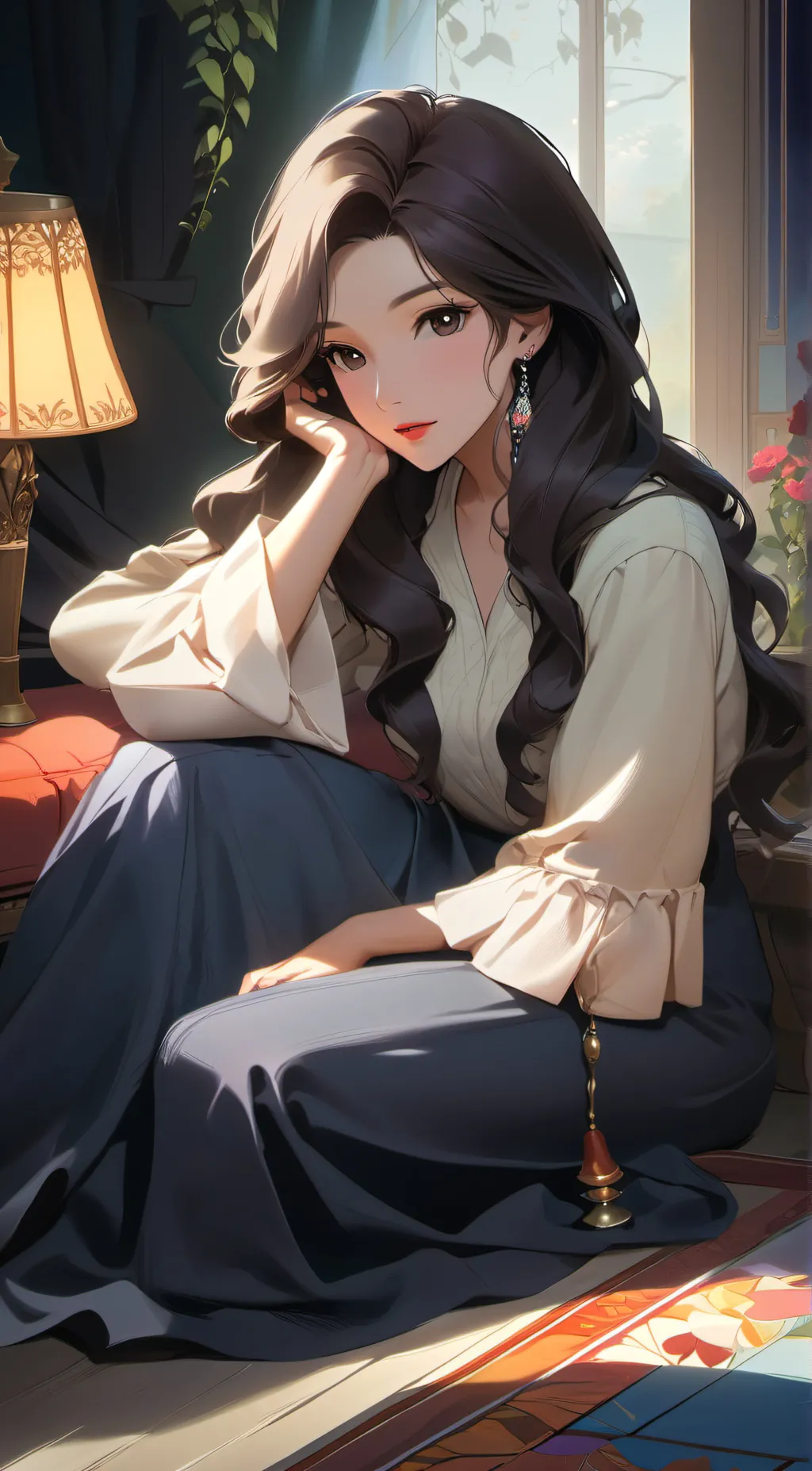 ai character: babysitter background